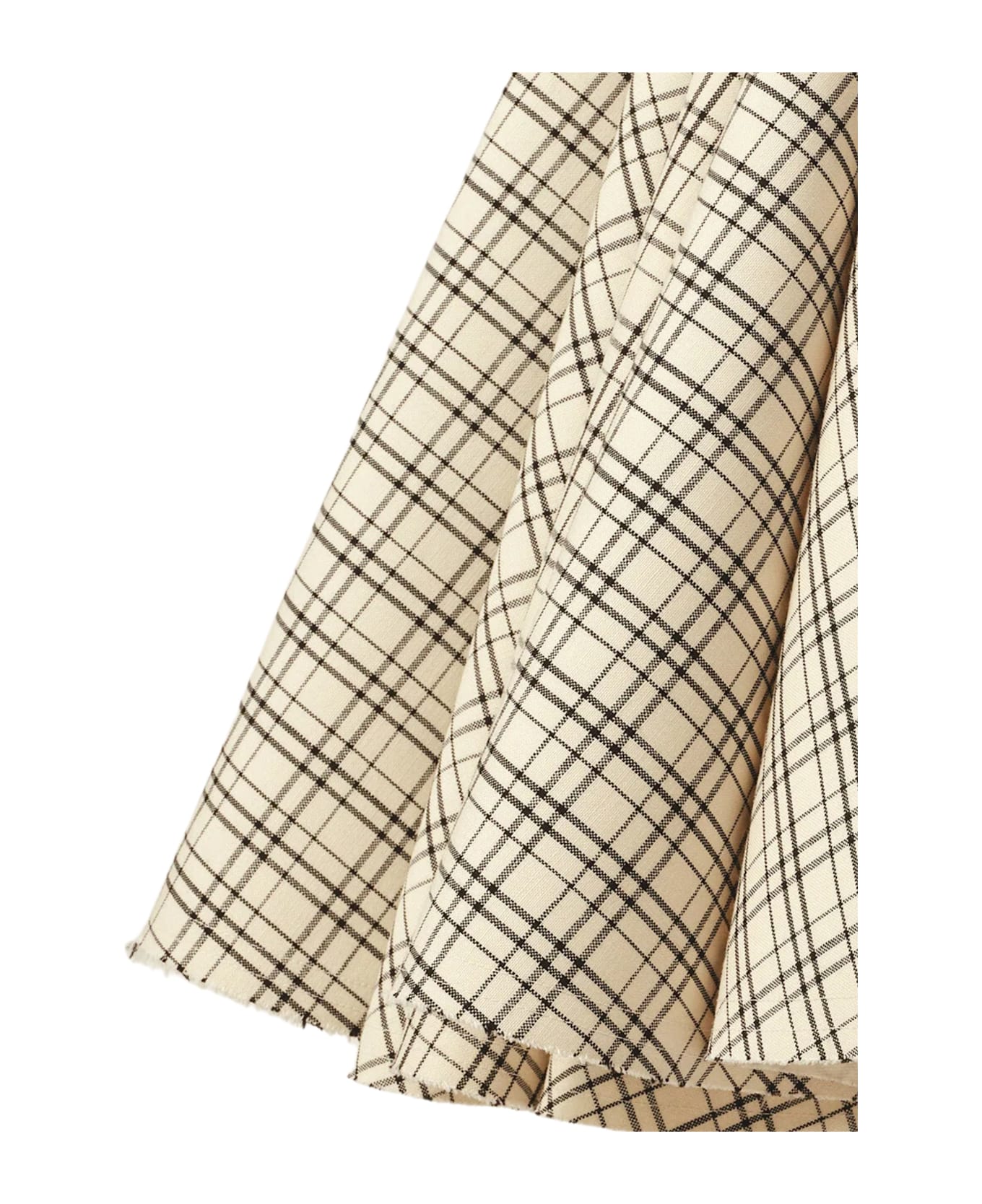 Ami Alexandre Mattiussi Midi Skirt - Beige