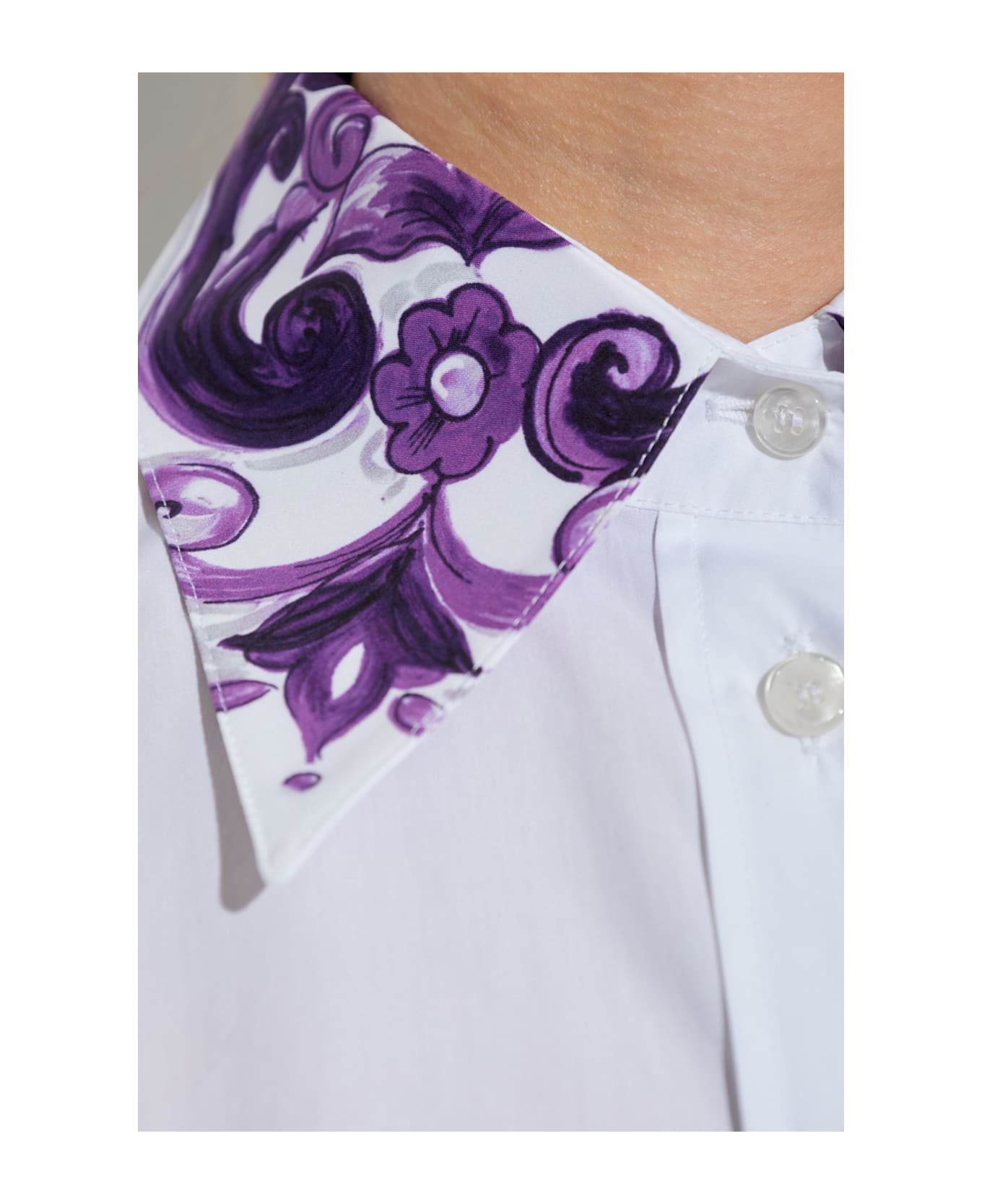 Dolce 
Gabbana Cotton Shirt - White