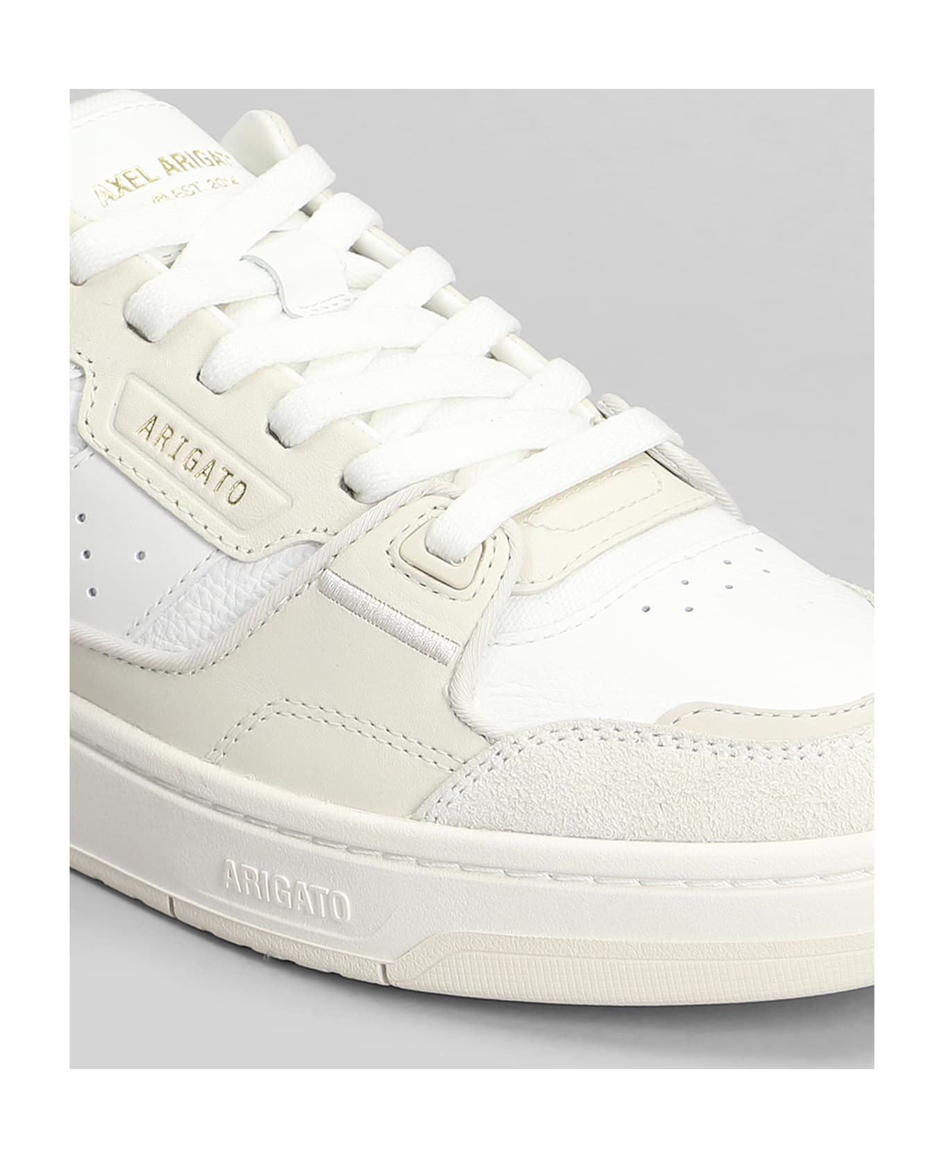Axel Arigato Clay Sneakers In White Leather - NEUTRALS/WHITE