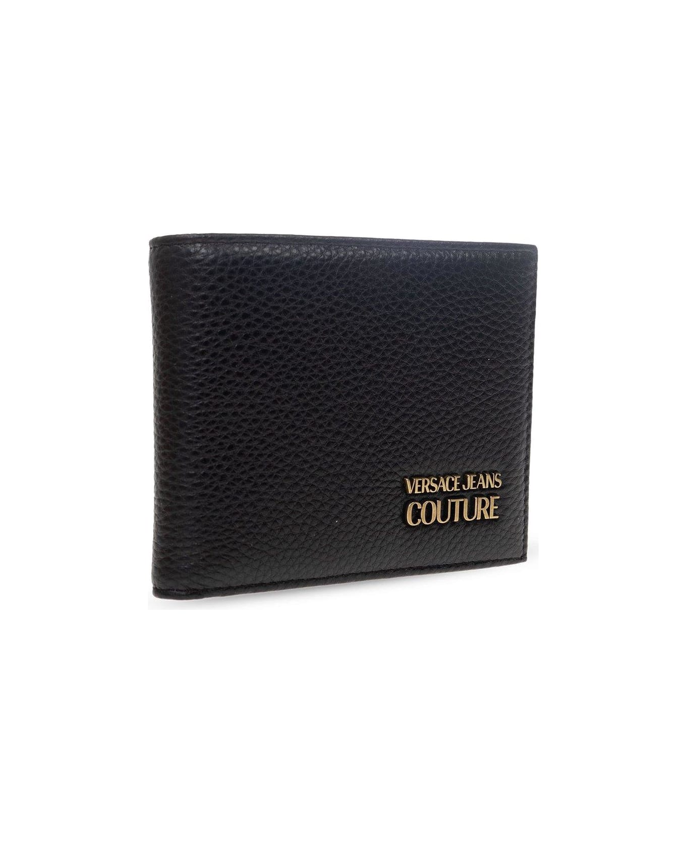 Versace Jeans Couture Wallet - BLACK/GOLD 財布