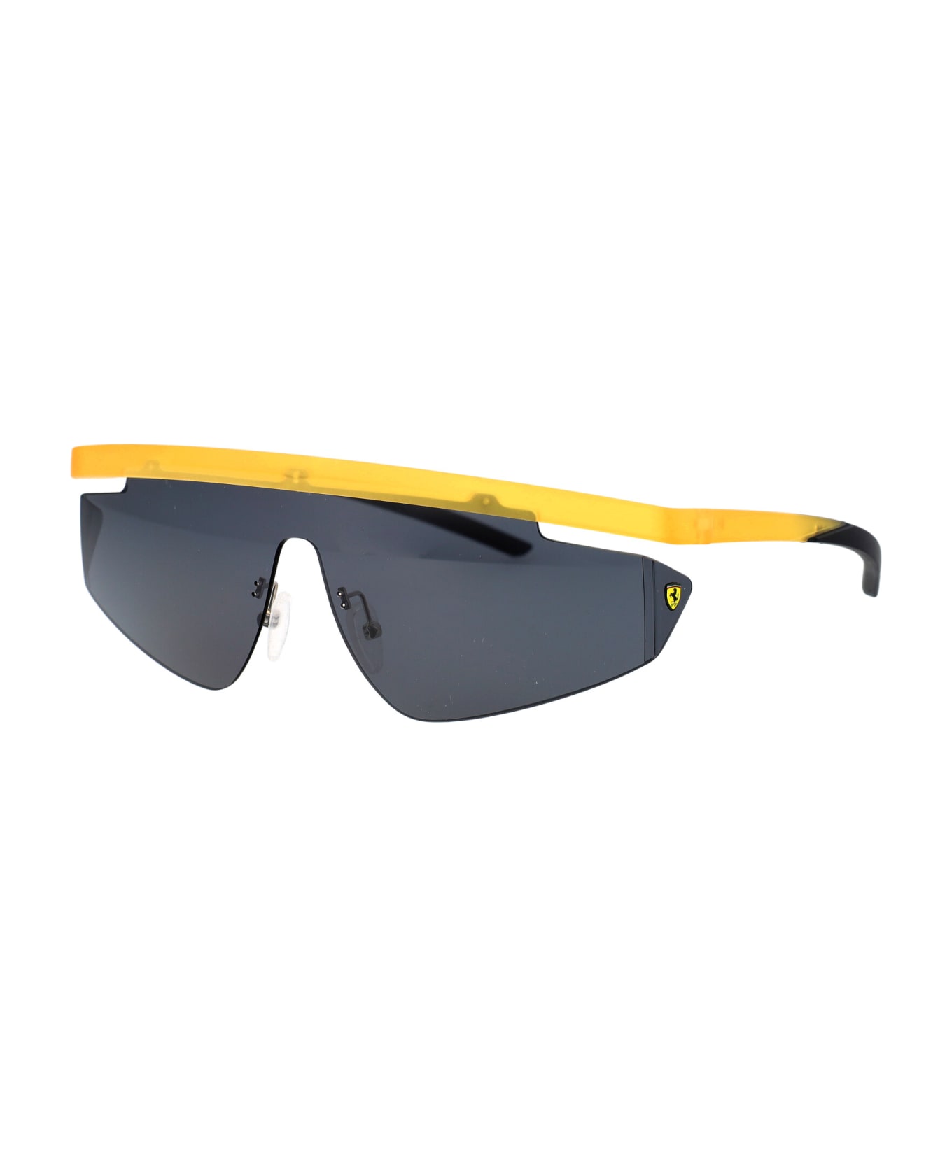 Ferrari 0fz6001 Sunglasses - 507/87 Opal Matte Yellow
