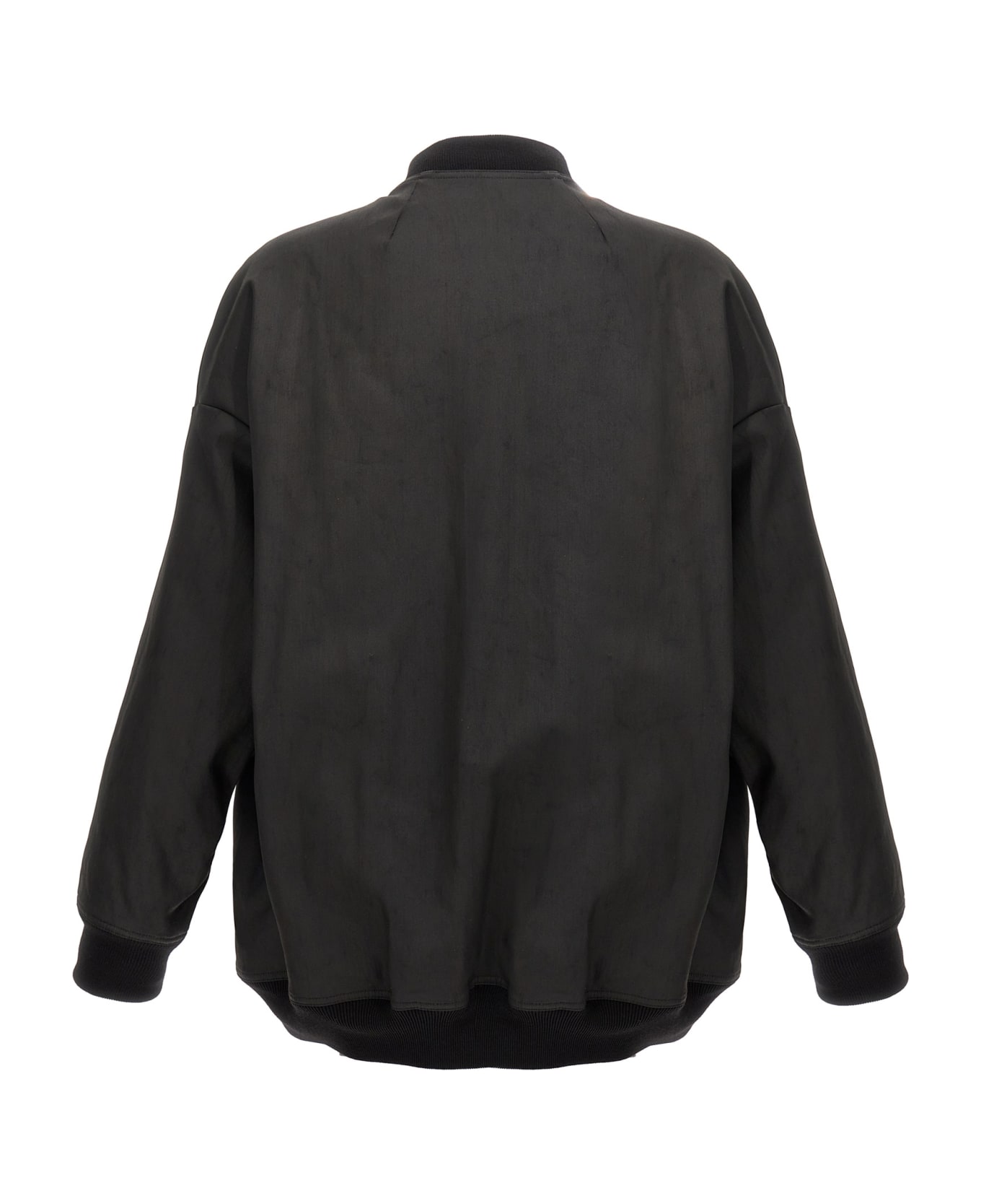 Rick Owens 'jumbo Peter Flight' Jacket - Black