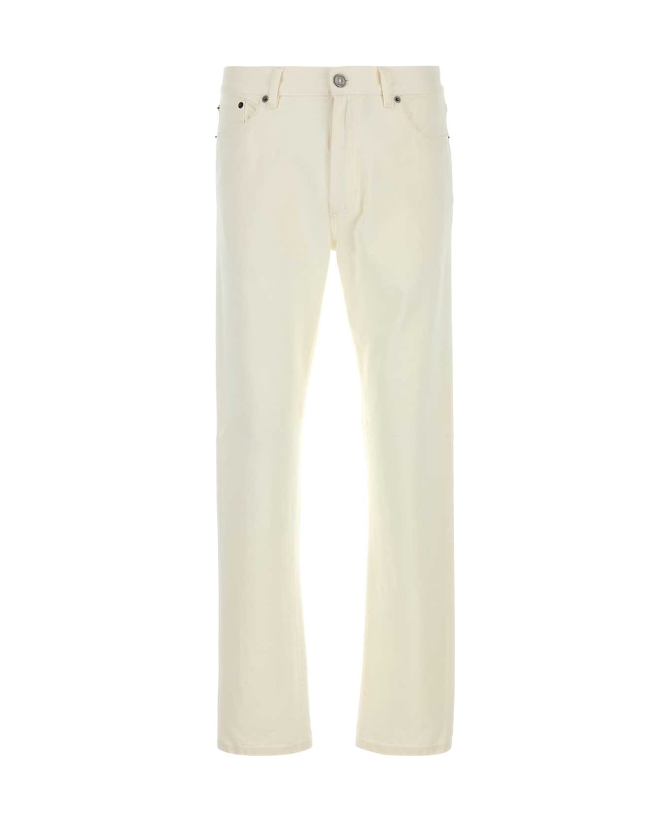 Zegna White Denim Jeans - N00