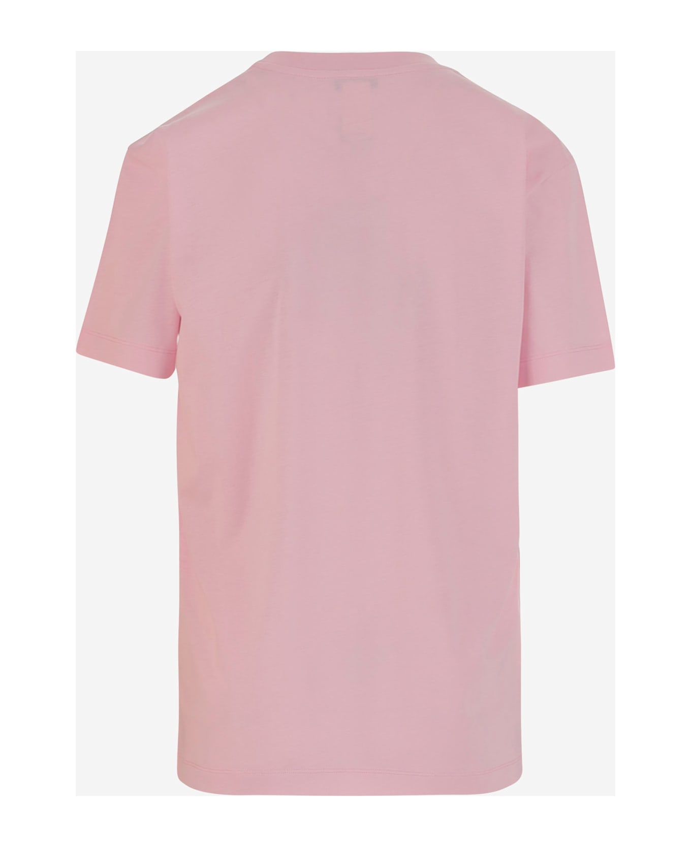 Patou Cotton T-shirt With Logo - PRIMROSE PINK