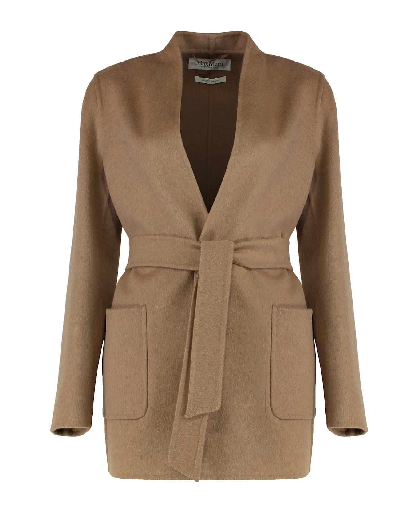 Max Mara Dressing Gown In Camel - Beige