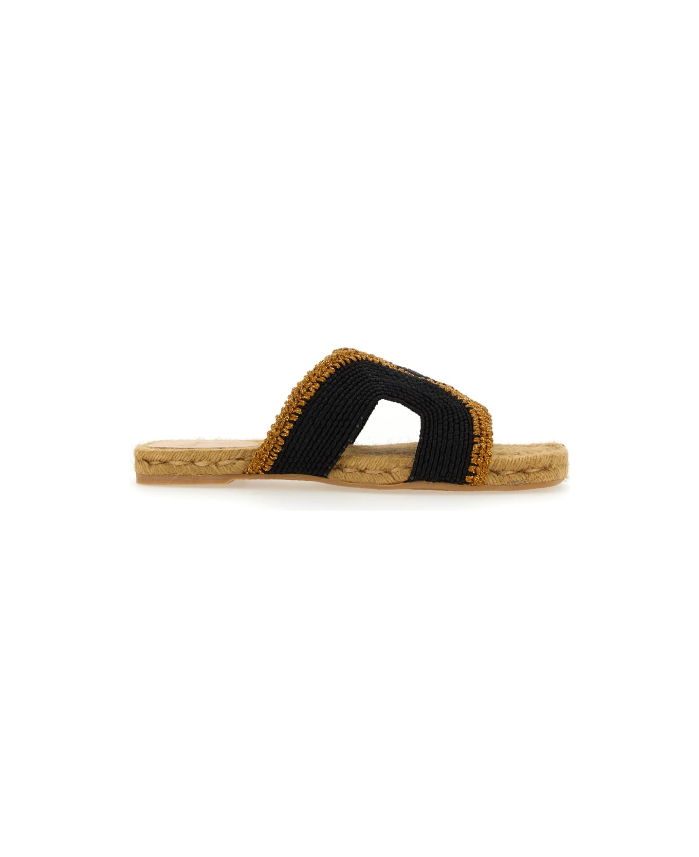Castañer Rayon Sandal - BLACK サンダル