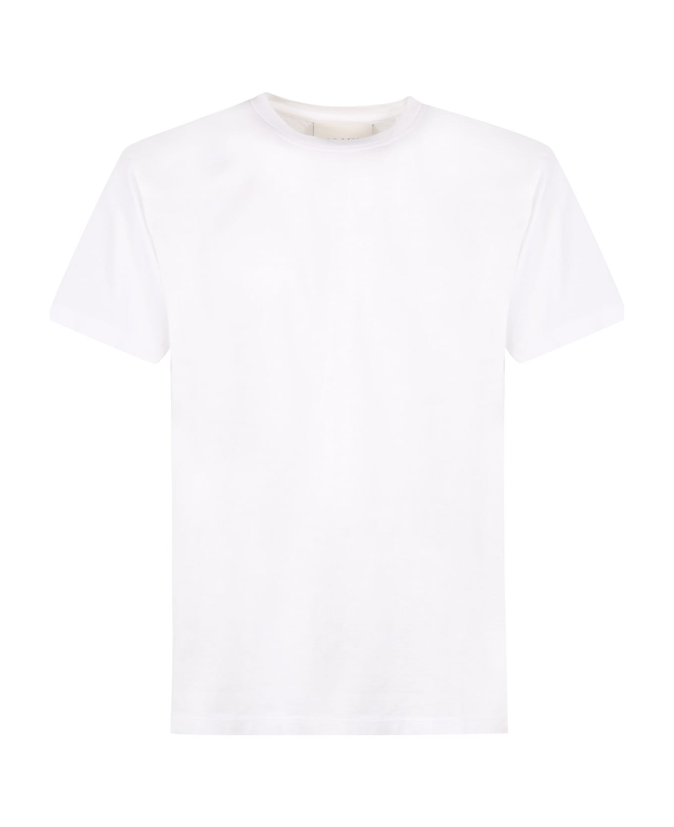 Frame Cotton Crew-neck T-shirt - White