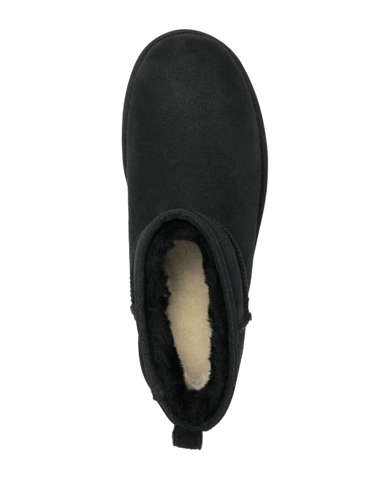 UGG Black Ultra Mini Suede Boots - Black