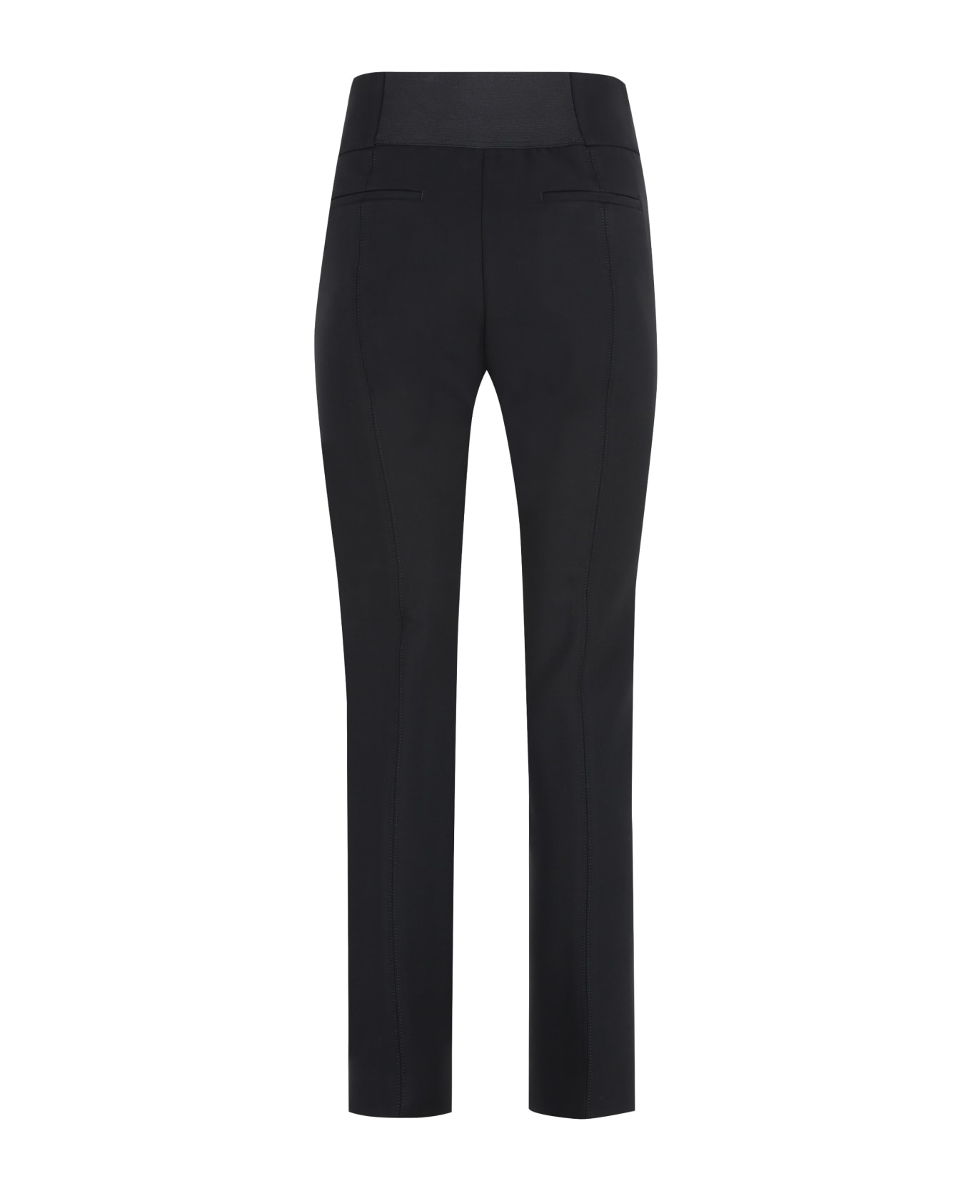 Peserico Straight-leg Trousers - black