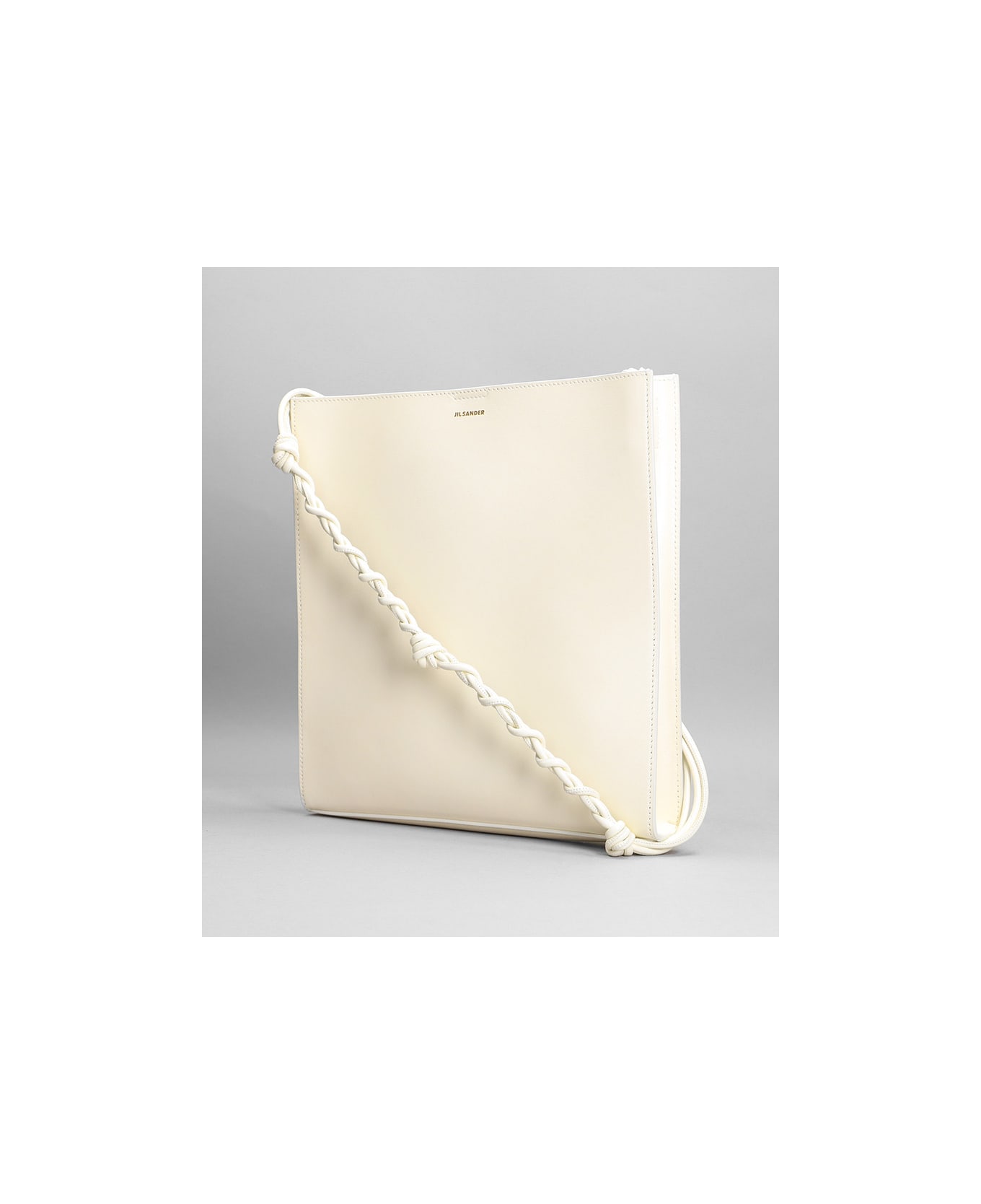 Jil Sander White Medium Tangle Bag - White