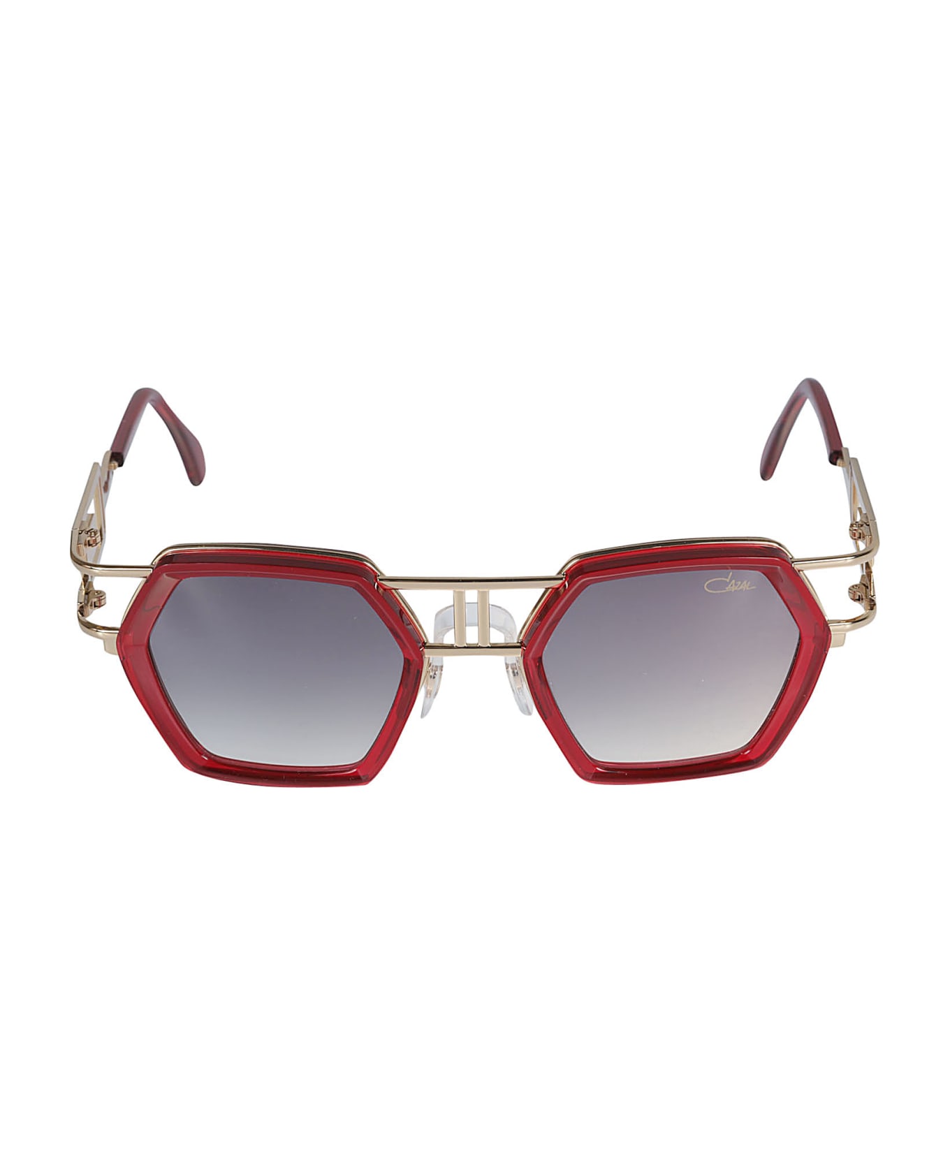 Cazal Hexagon Frame Sunglasses - 002