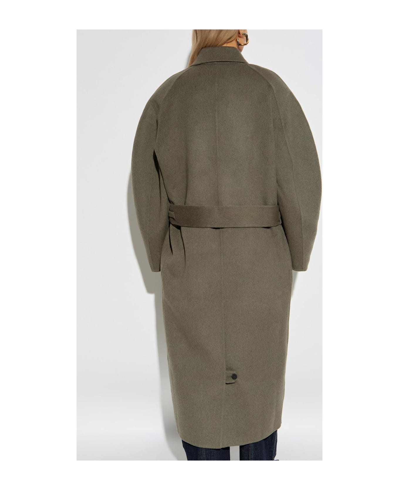 Jacquemus Wool Coat 
d
homme Curvio
 - GREY