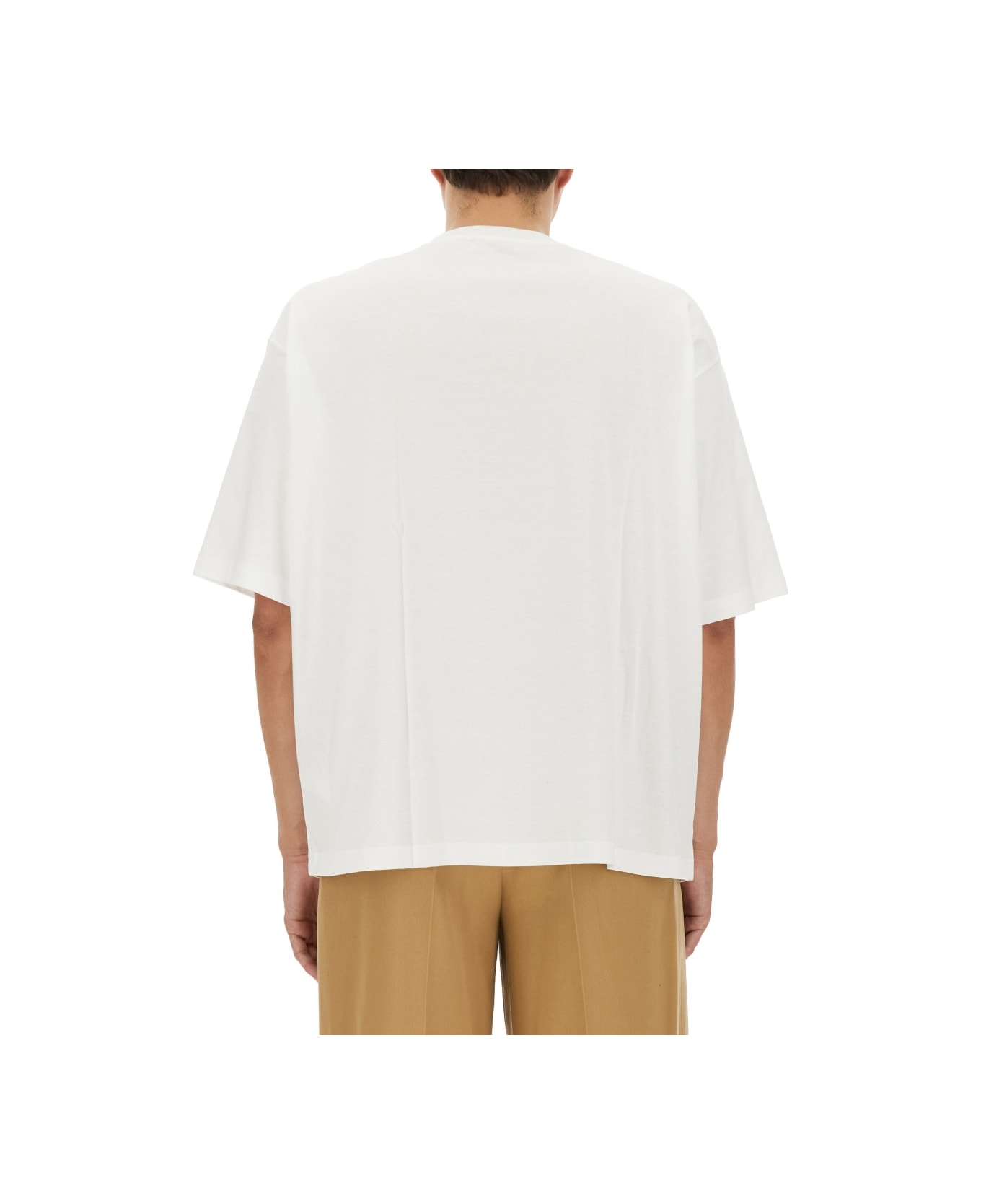 Lanvin T-shirt With Logo - WHITE シャツ