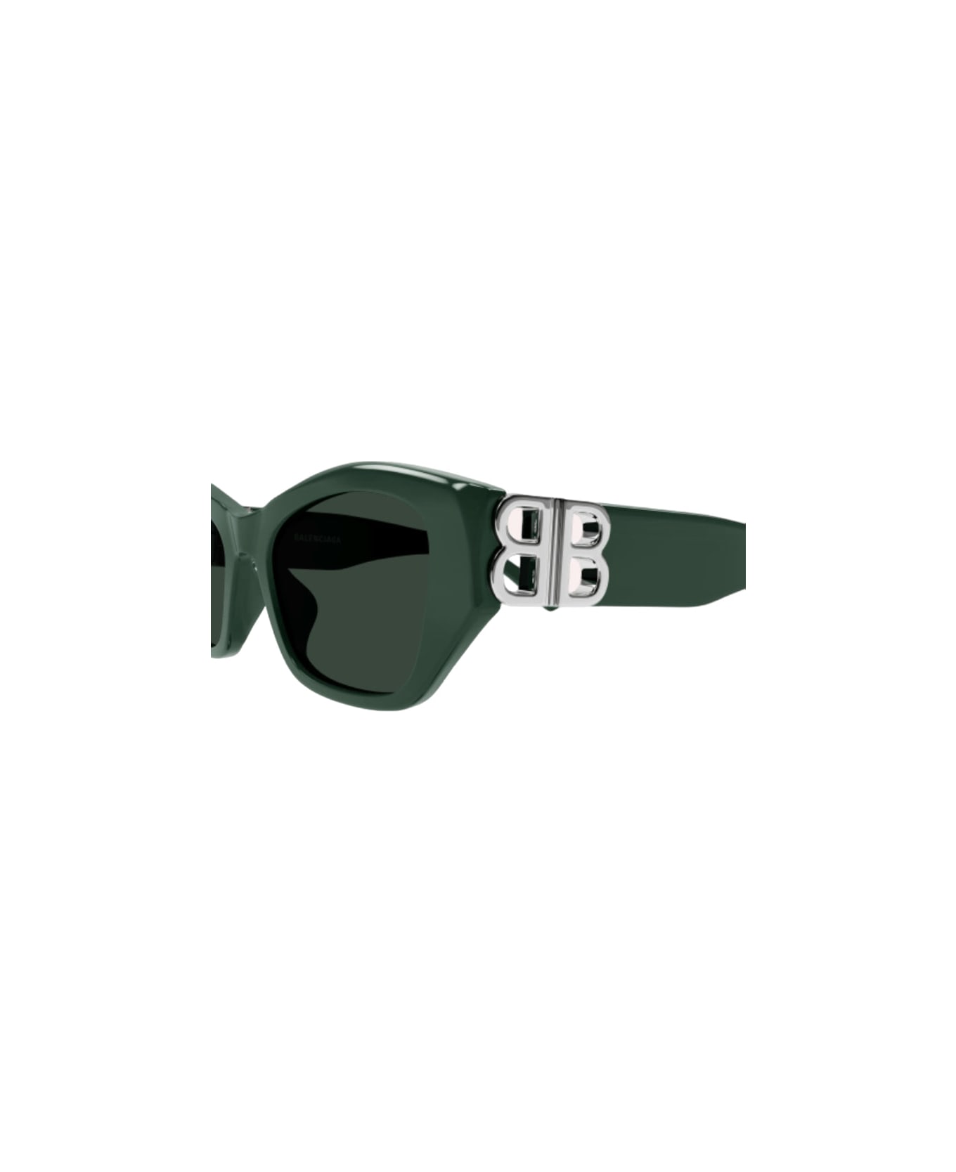 Balenciaga Eyewear Bb 0311 - Green Sunglasses