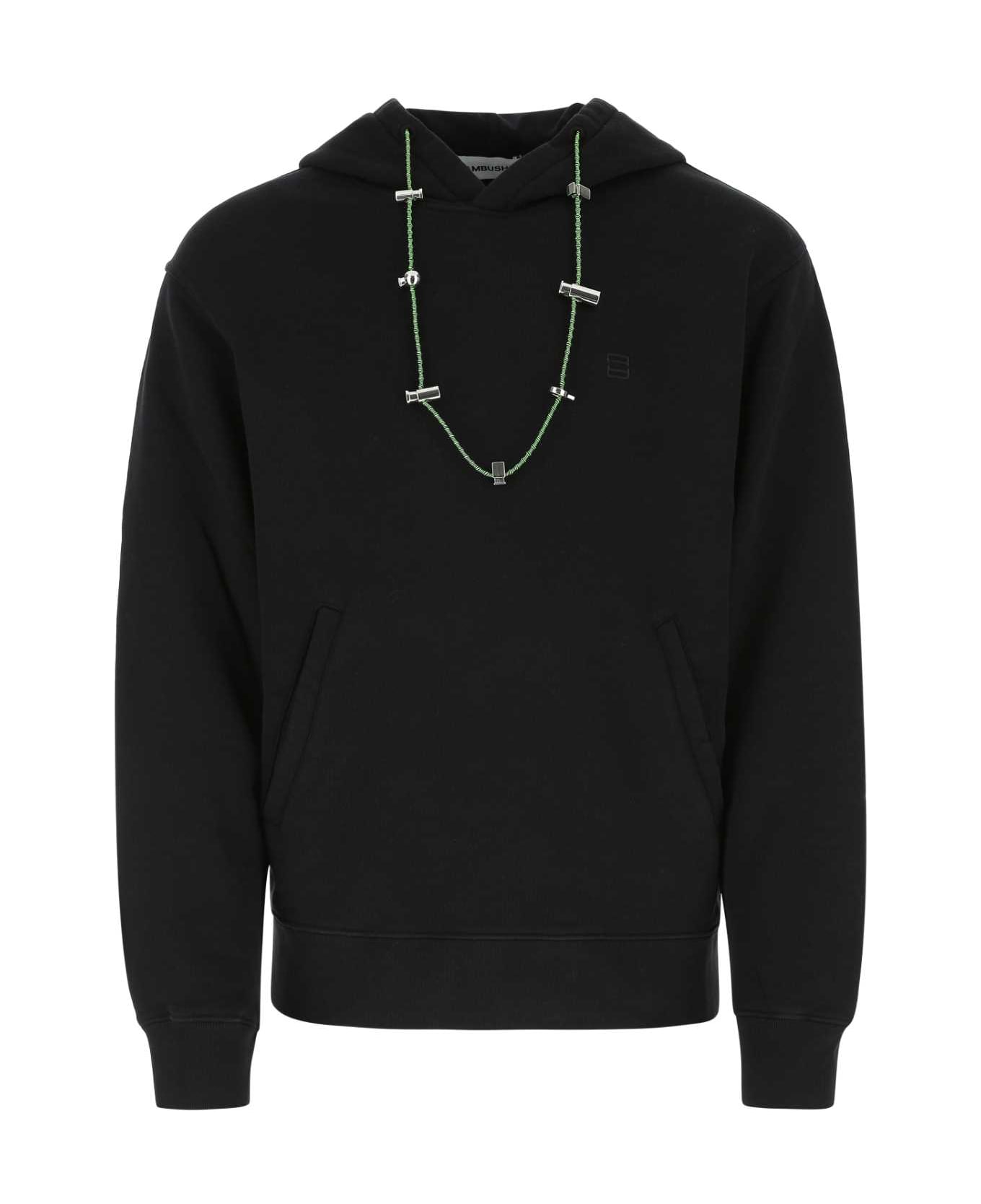 AMBUSH Black Cotton Sweatshirt - 1084