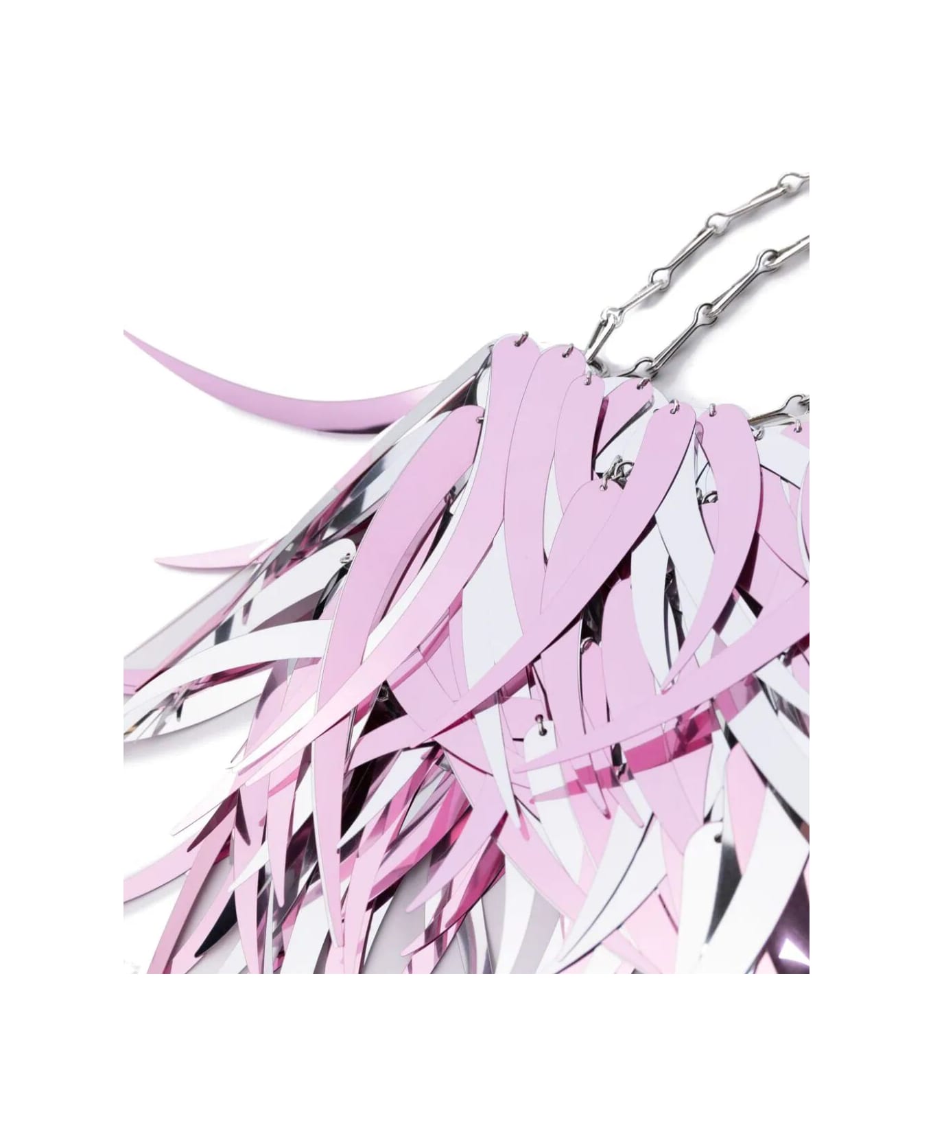 Paco Rabanne Sparkle Nano Shoulder Bag - Silver Pink ショルダーバッグ