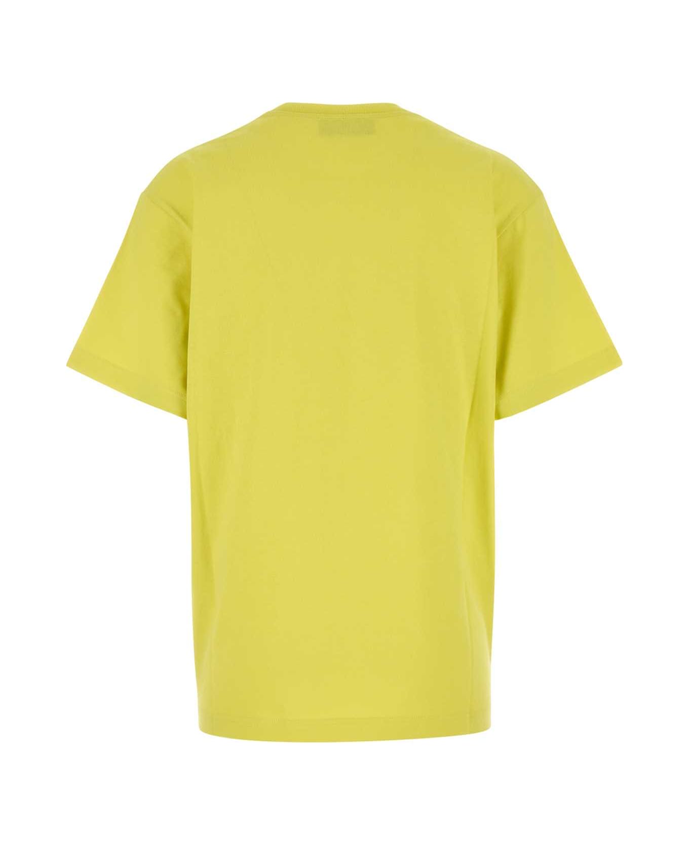 Gucci Yellow Cotton T-shirt - LIMEYELLOWMC