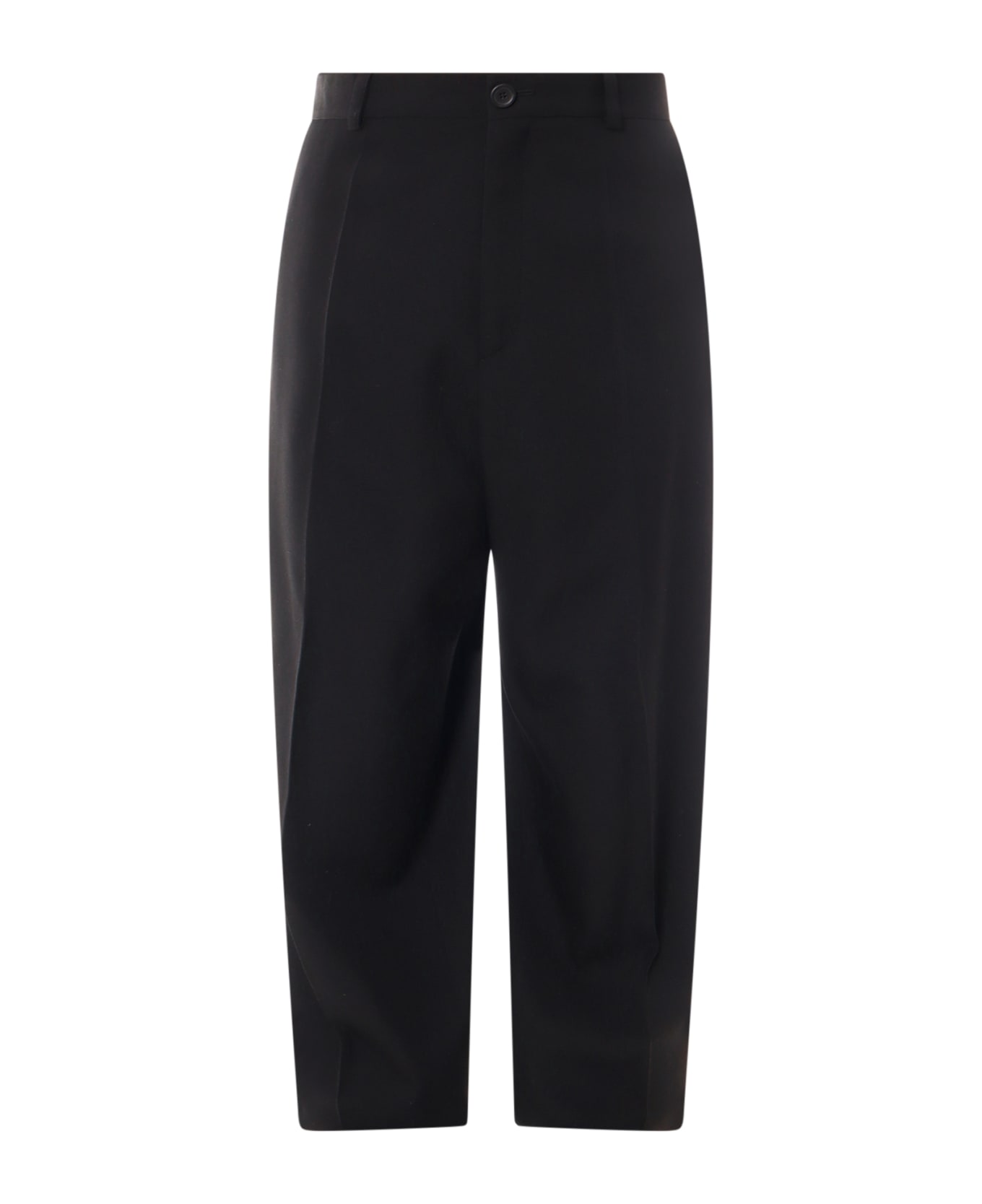 Balenciaga Pleated Tailoring Pants - Black