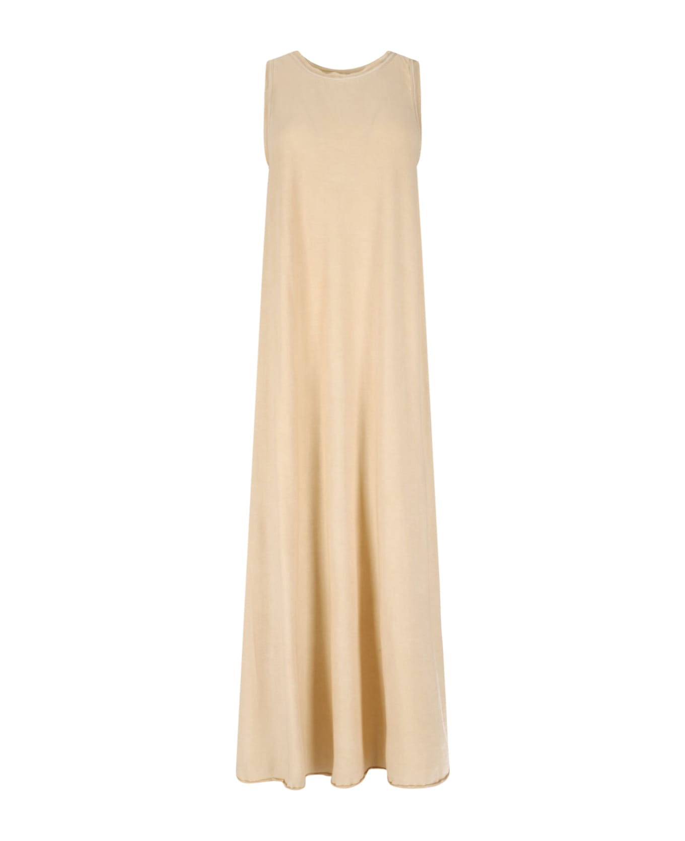 Uma Wang 
data
 Flared Maxi Dress - BEIGE