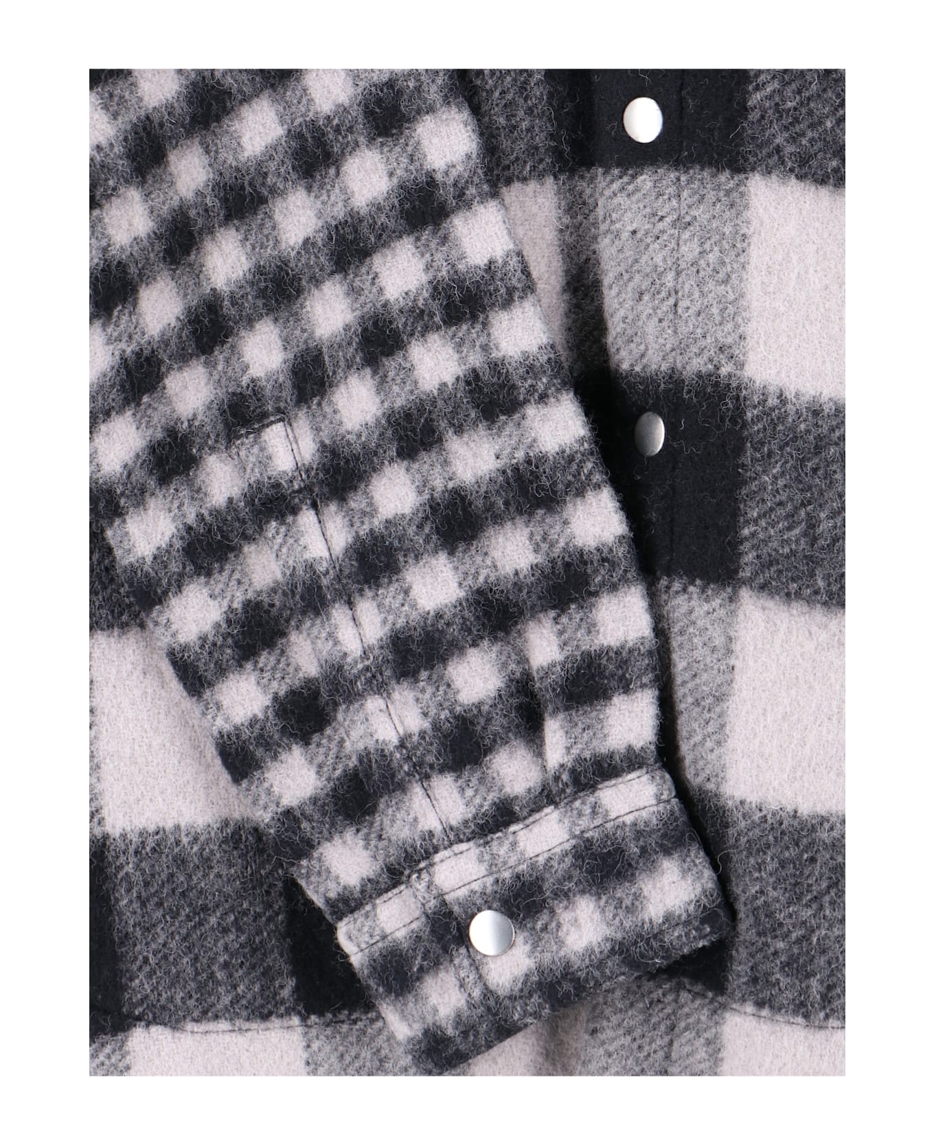 Rick Owens 
larry
 Wool Shirt - Black  