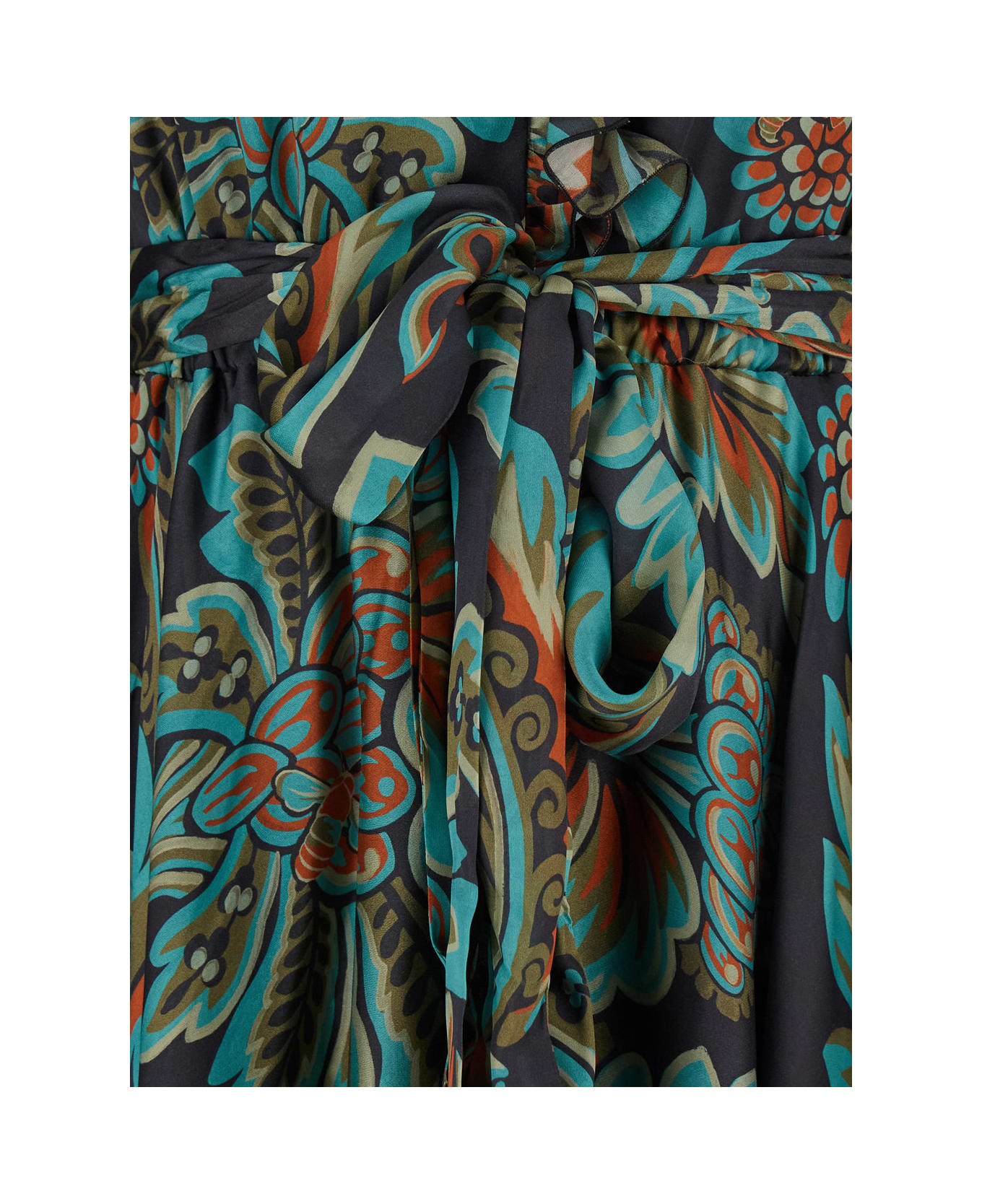 Etro Lonf Dress - Multicolor