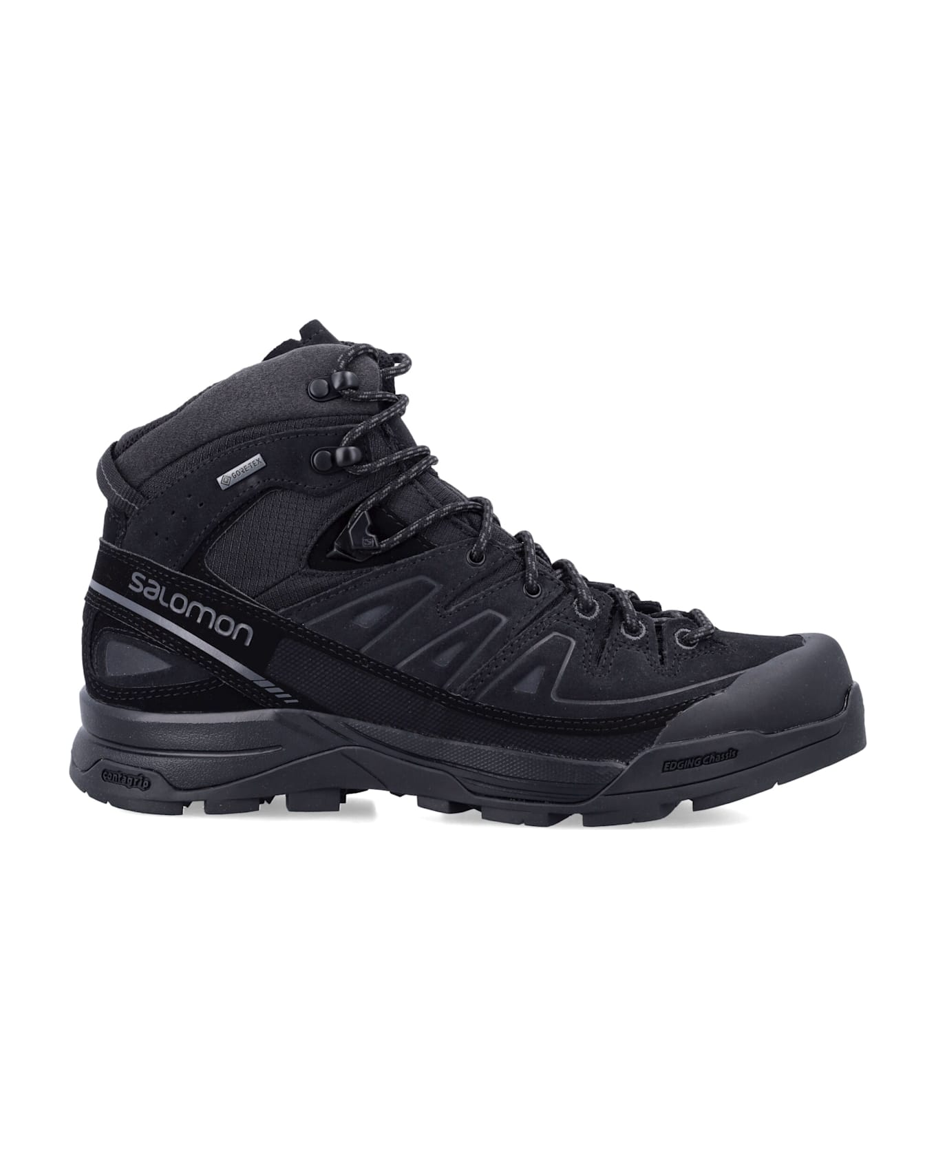 Salomon X- Alp Mid Leather Gore-tex - BLACK