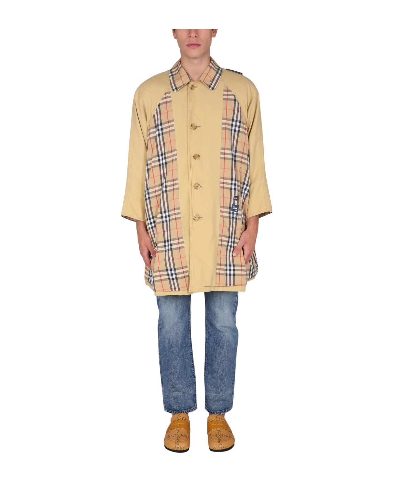 1/OFF Remade Burberry women Trench - MULTICOLOR