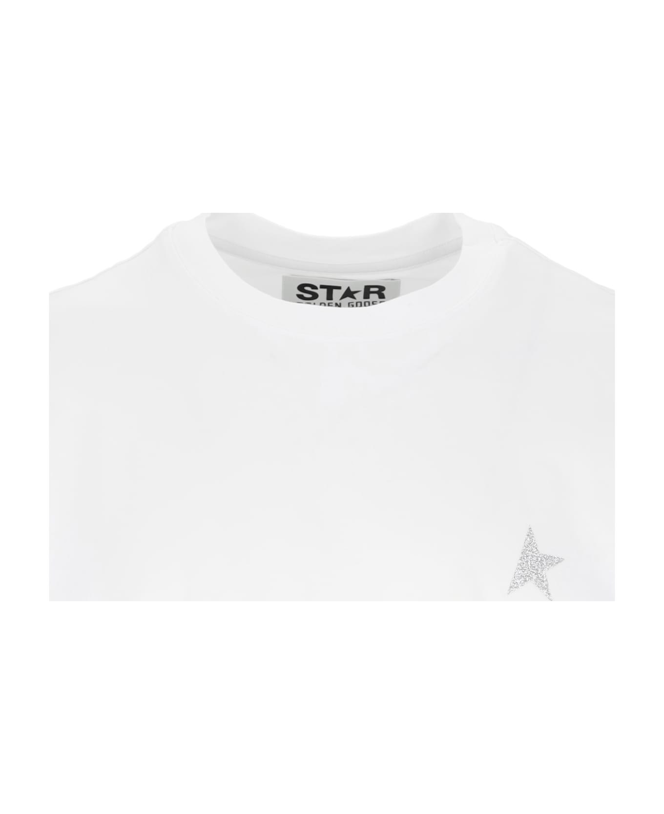 Golden Goose "star" Logo T-shirt - White