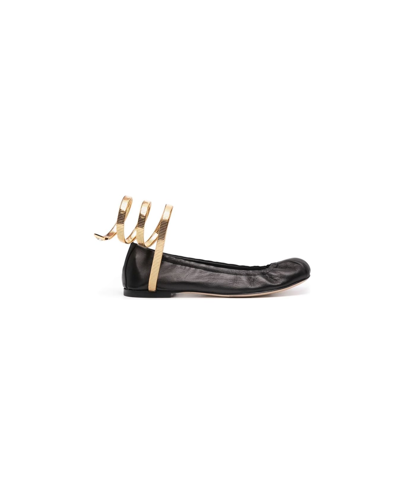 René Caovilla Shoes - BLACK/GOLD