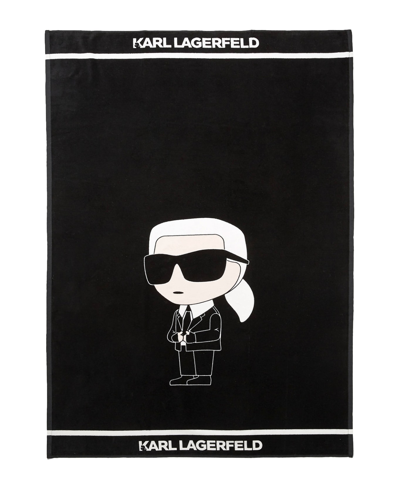 Karl Lagerfeld Beach Towel - Black