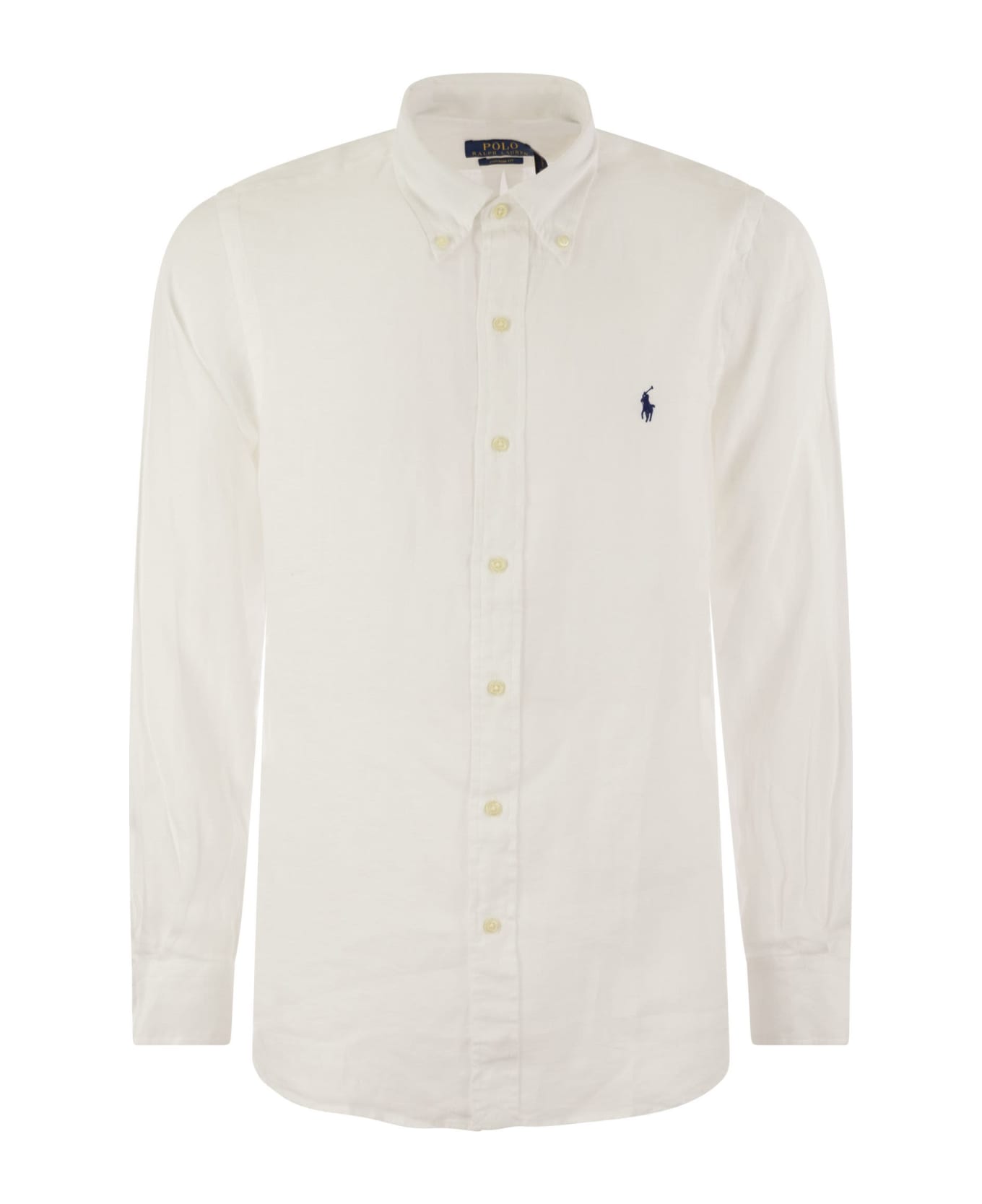 Polo Ralph Lauren 'classics' Linen Shirt - White