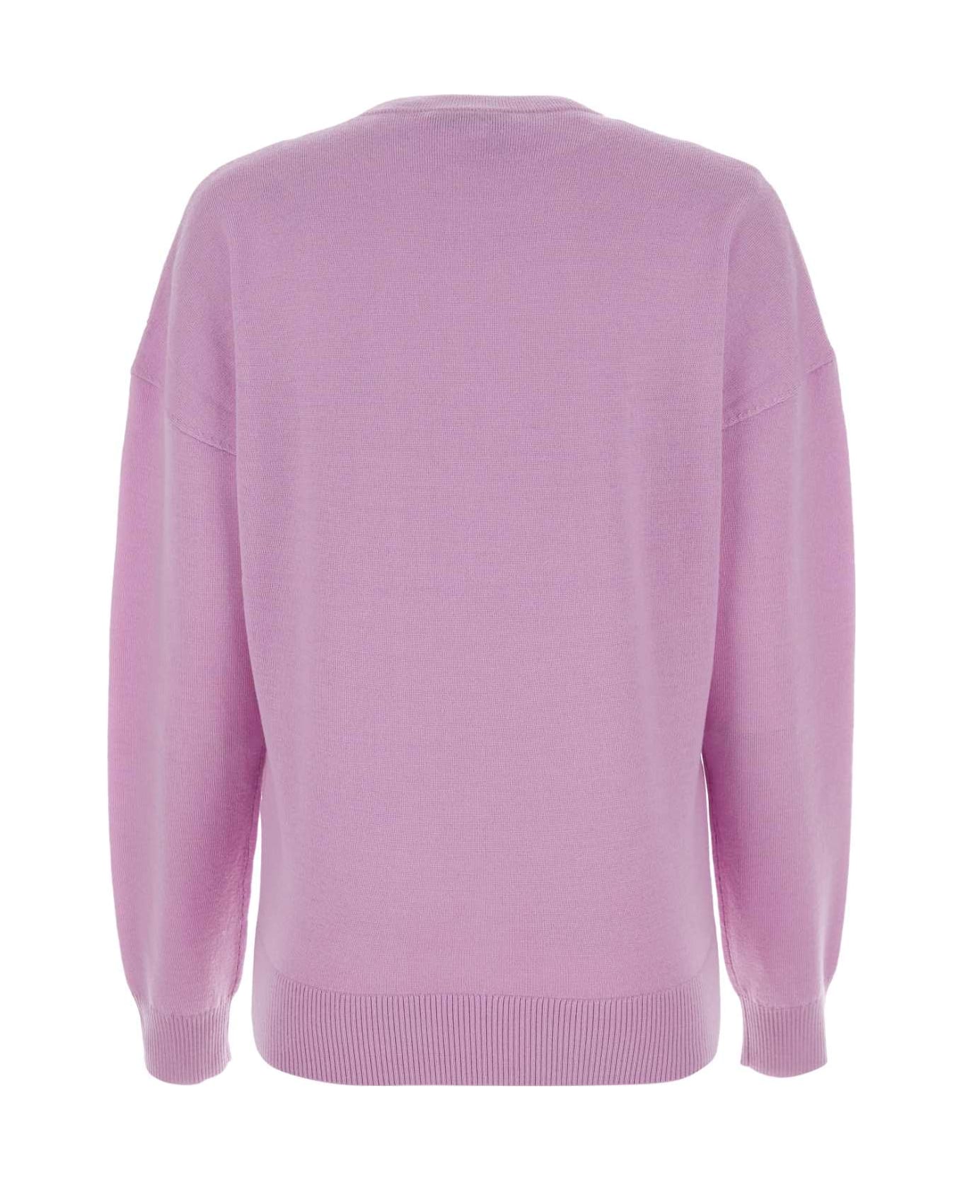 J.W. Anderson Lilac Wool Sweater - PURPLE