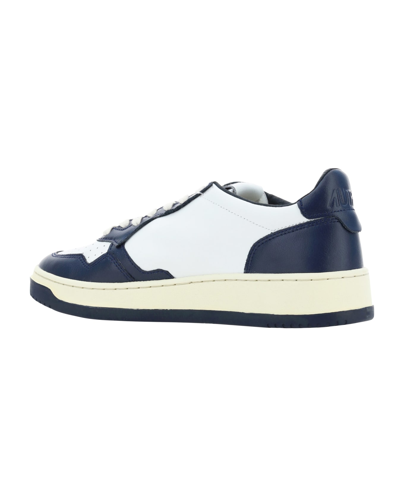 Autry Medialist Low Sneakers - Bianco/blu スニーカー