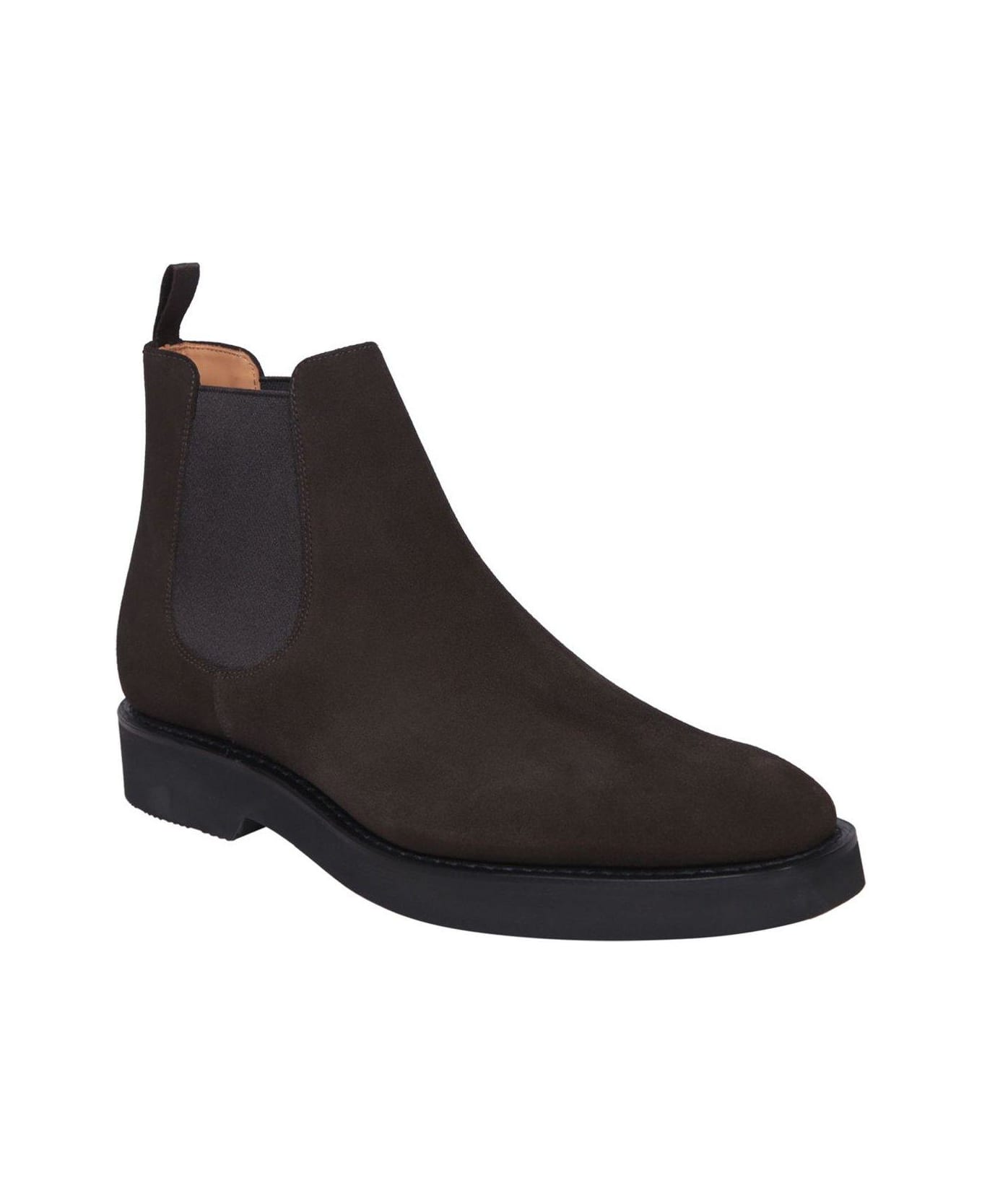 Church's Round Toe Chelsea Boots - Brown