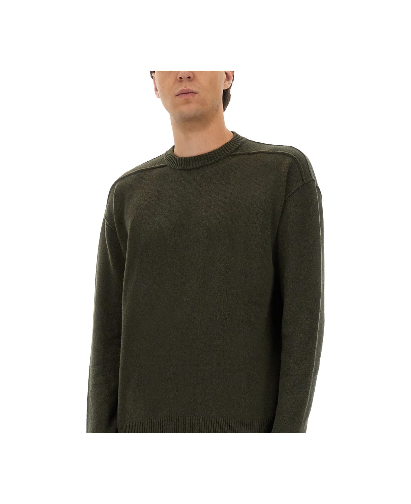 Rick Owens Cashmere Sweater - GREEN