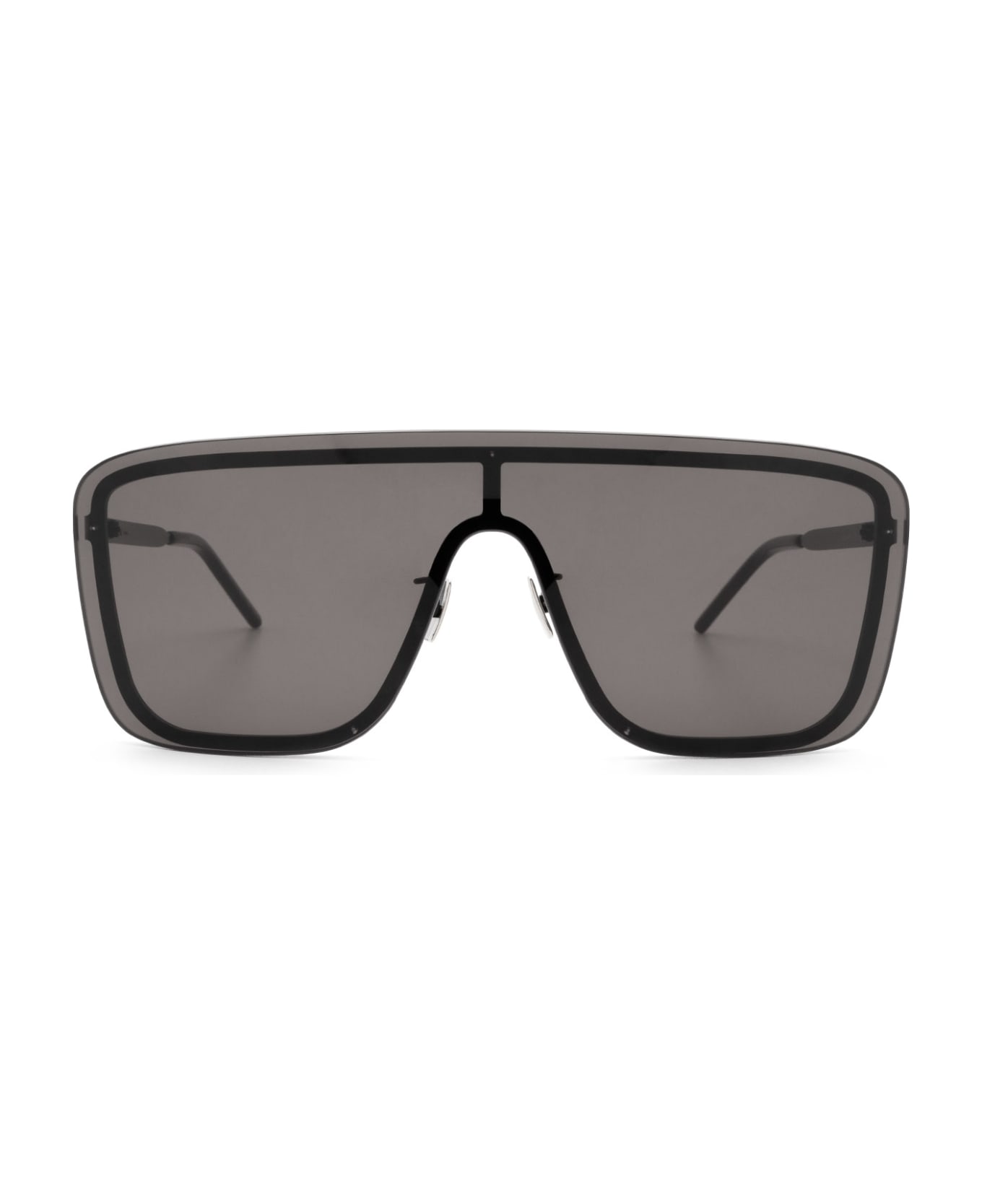 Saint Laurent Eyewear Sl 364 Mask Black Sunglasses - Black