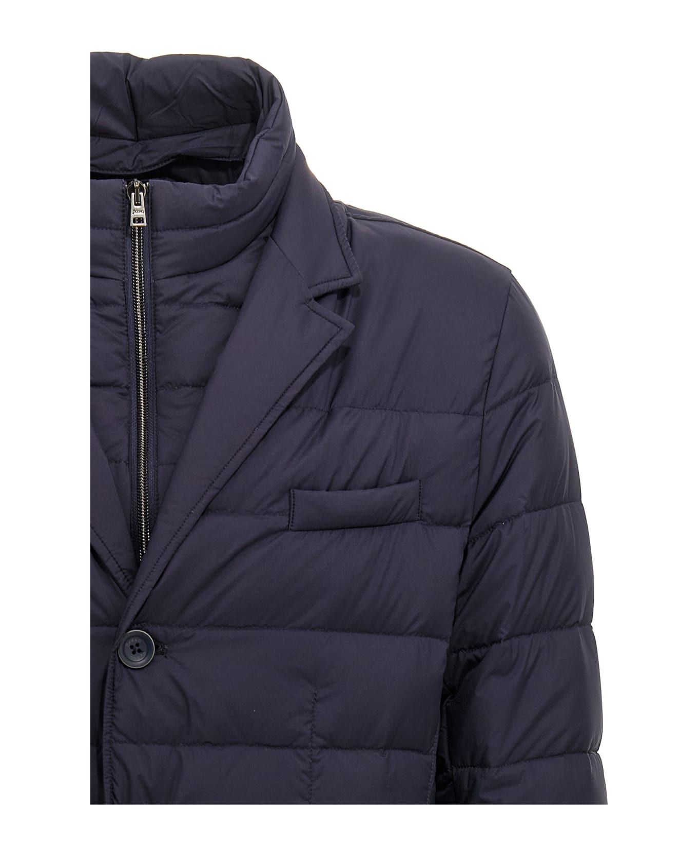 Herno Harness Insert Blazer - Blue