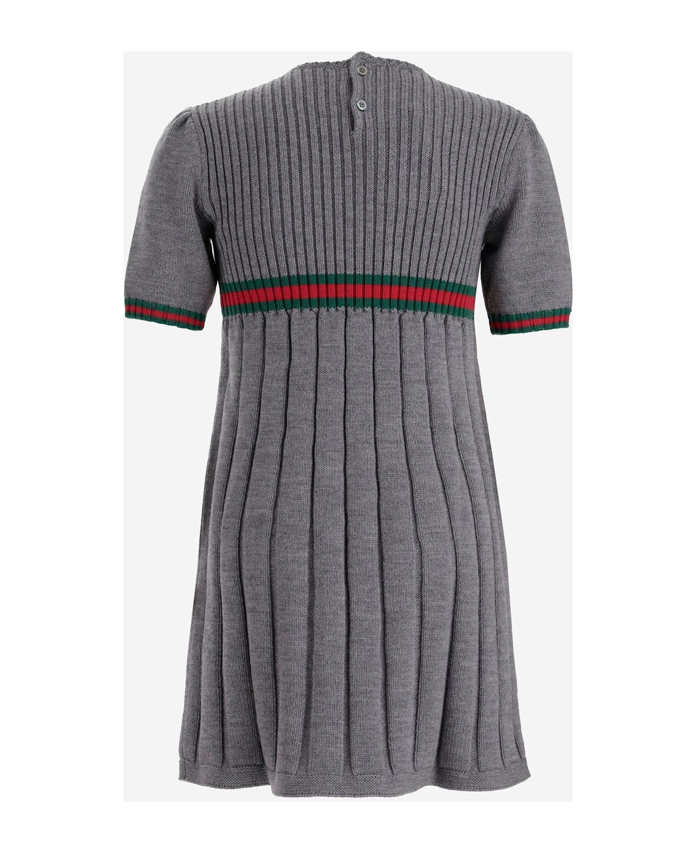 Gucci Kids Dresses Grey - Grey