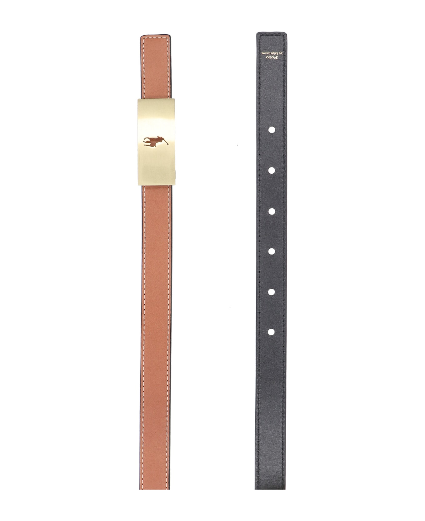 Polo Ralph Lauren "id" Reversible Belt - Black  