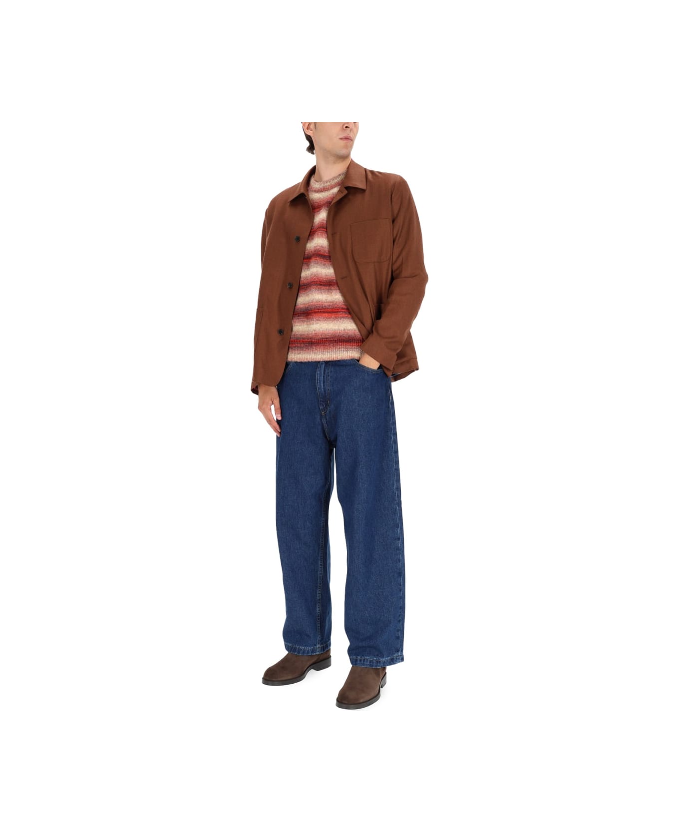 Paul Smith Work Jacket - BROWN