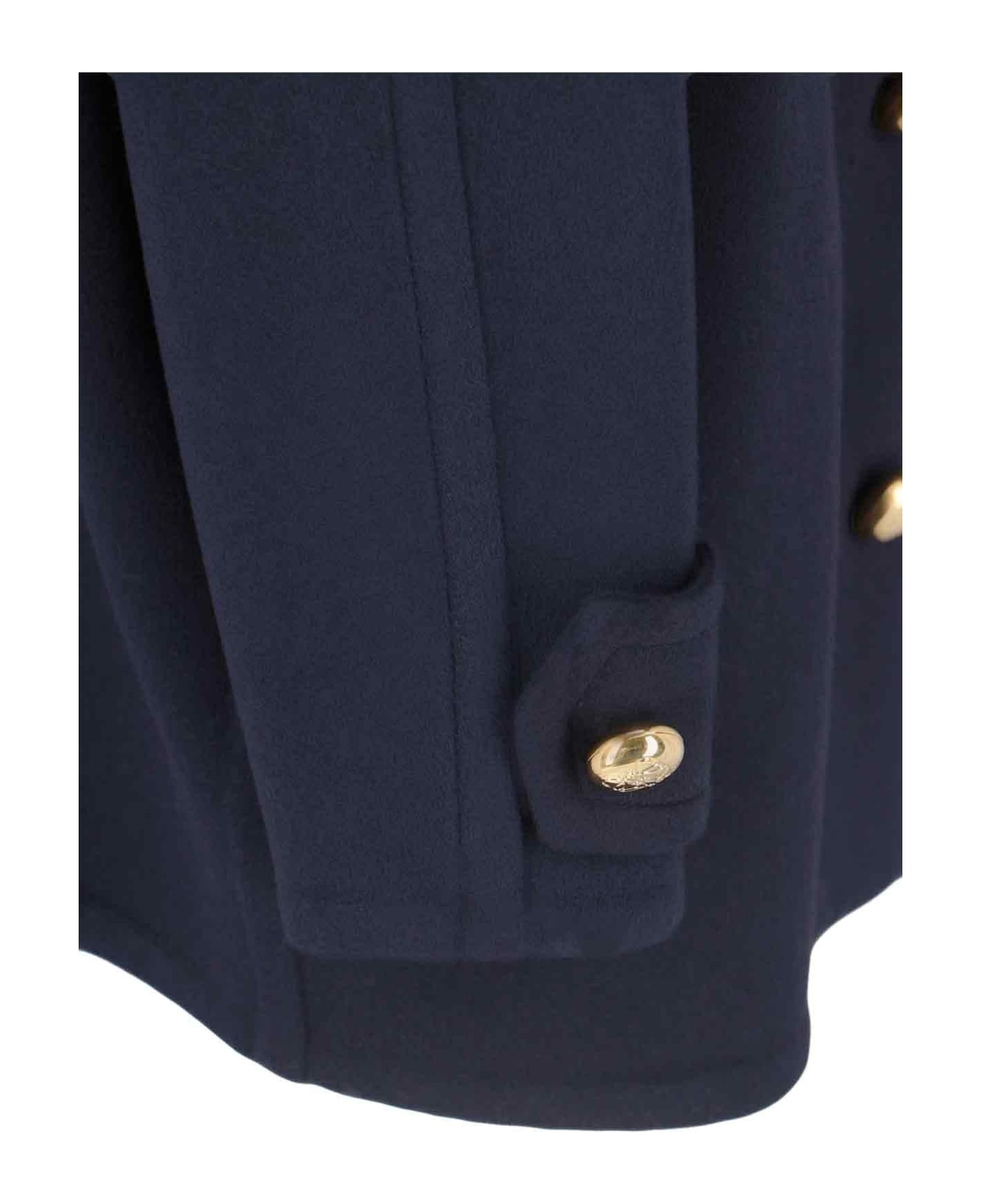 Loewe Double-breasted Mini Coat - Blue