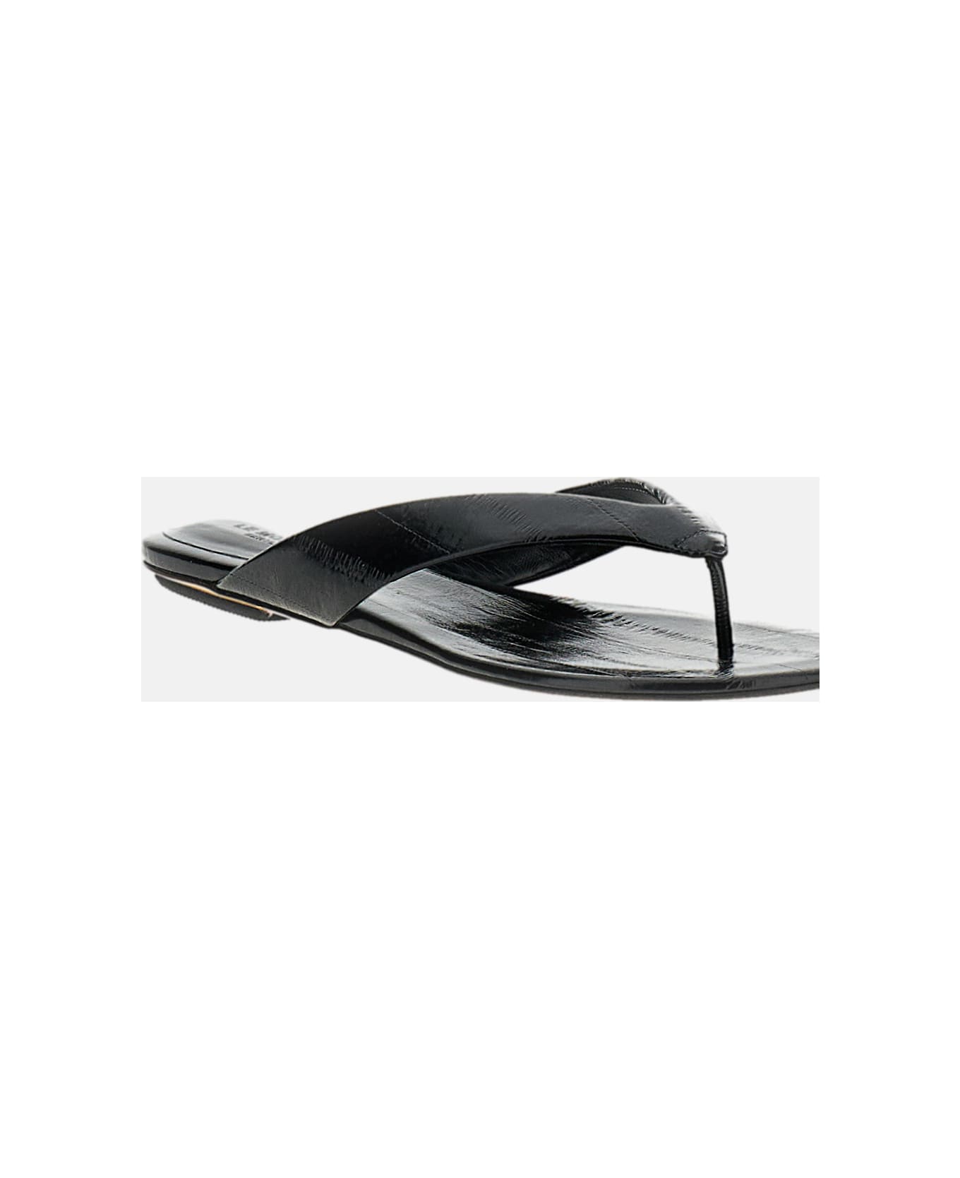 Le Monde Beryl Flat Flip-flops Sandal - Black