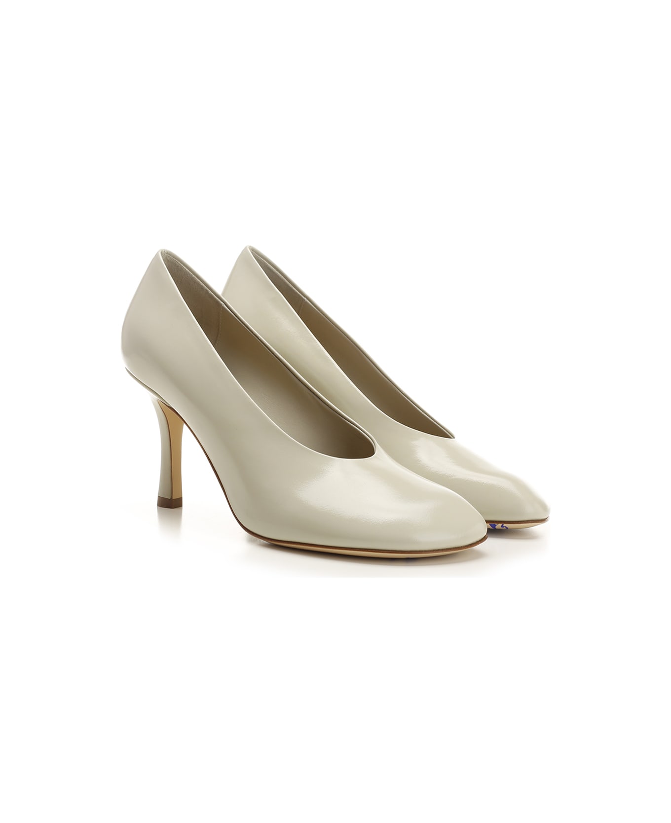 Burberry 'baby' Pump - White