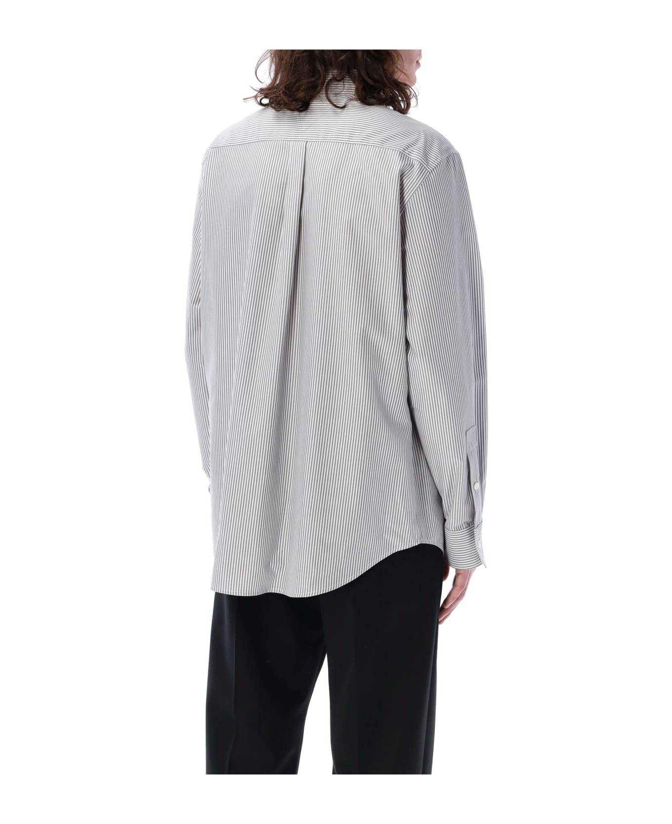 Bottega Veneta Shirt Stripes - GREY WHITE STRIPES シャツ