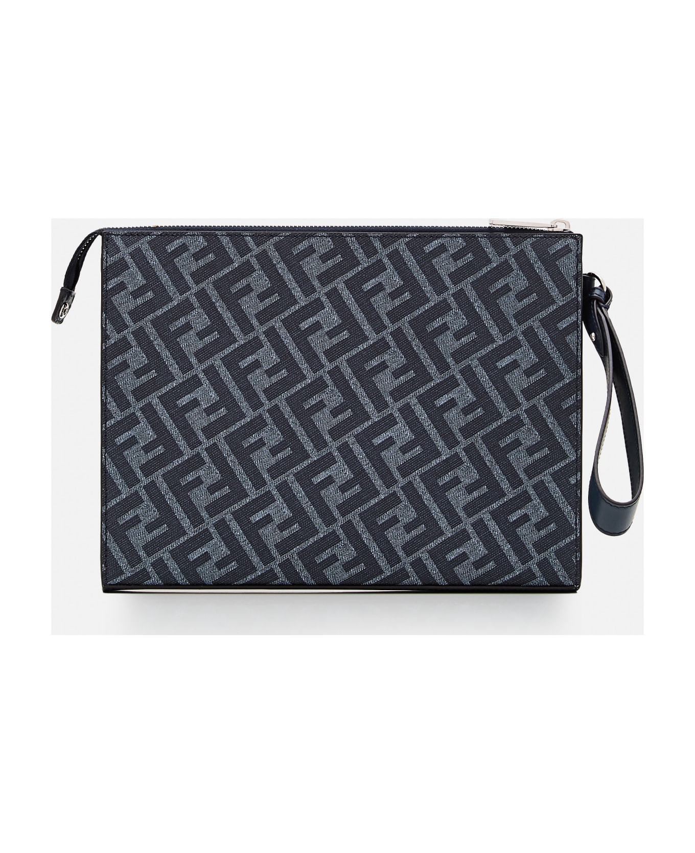 Fendi Clutch Pu Ff 1974 St. - Blue