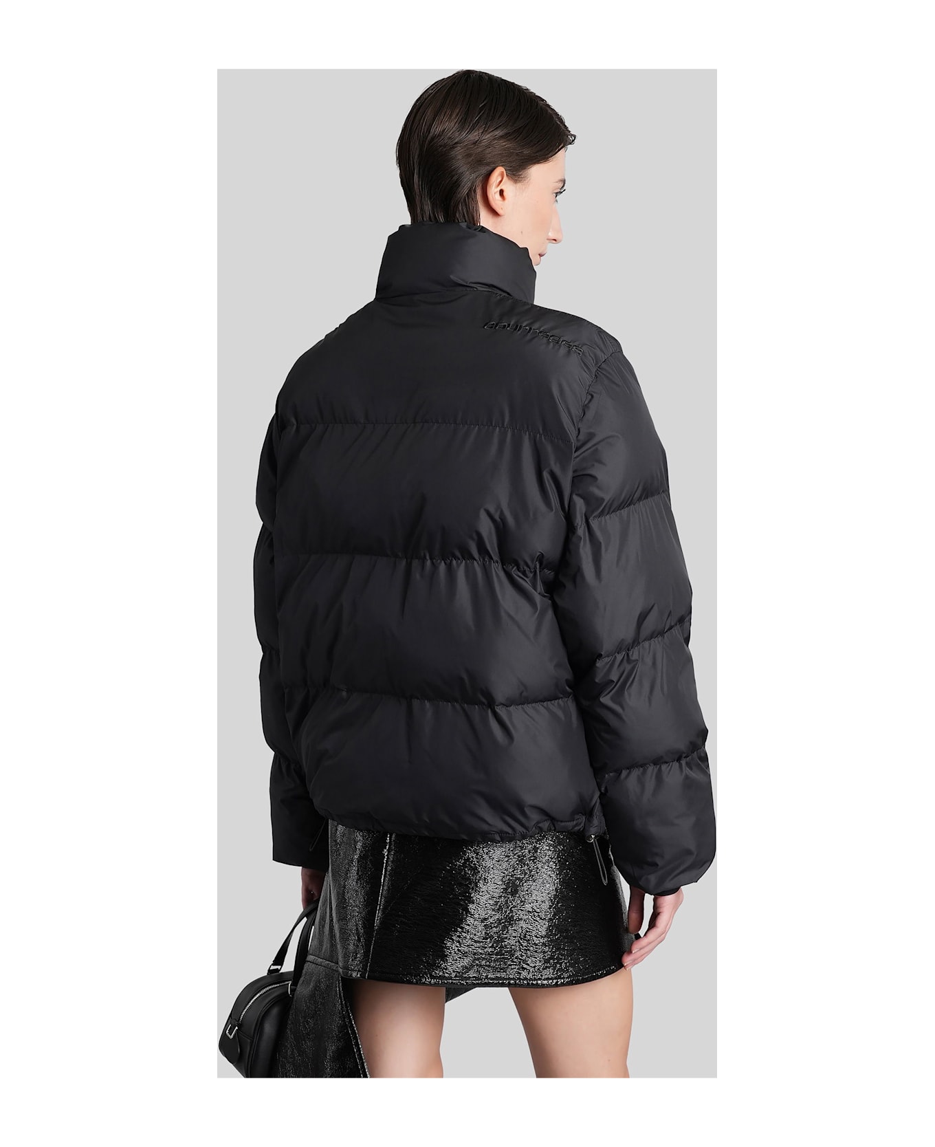 Courrèges Puffer In Black Polyester - black