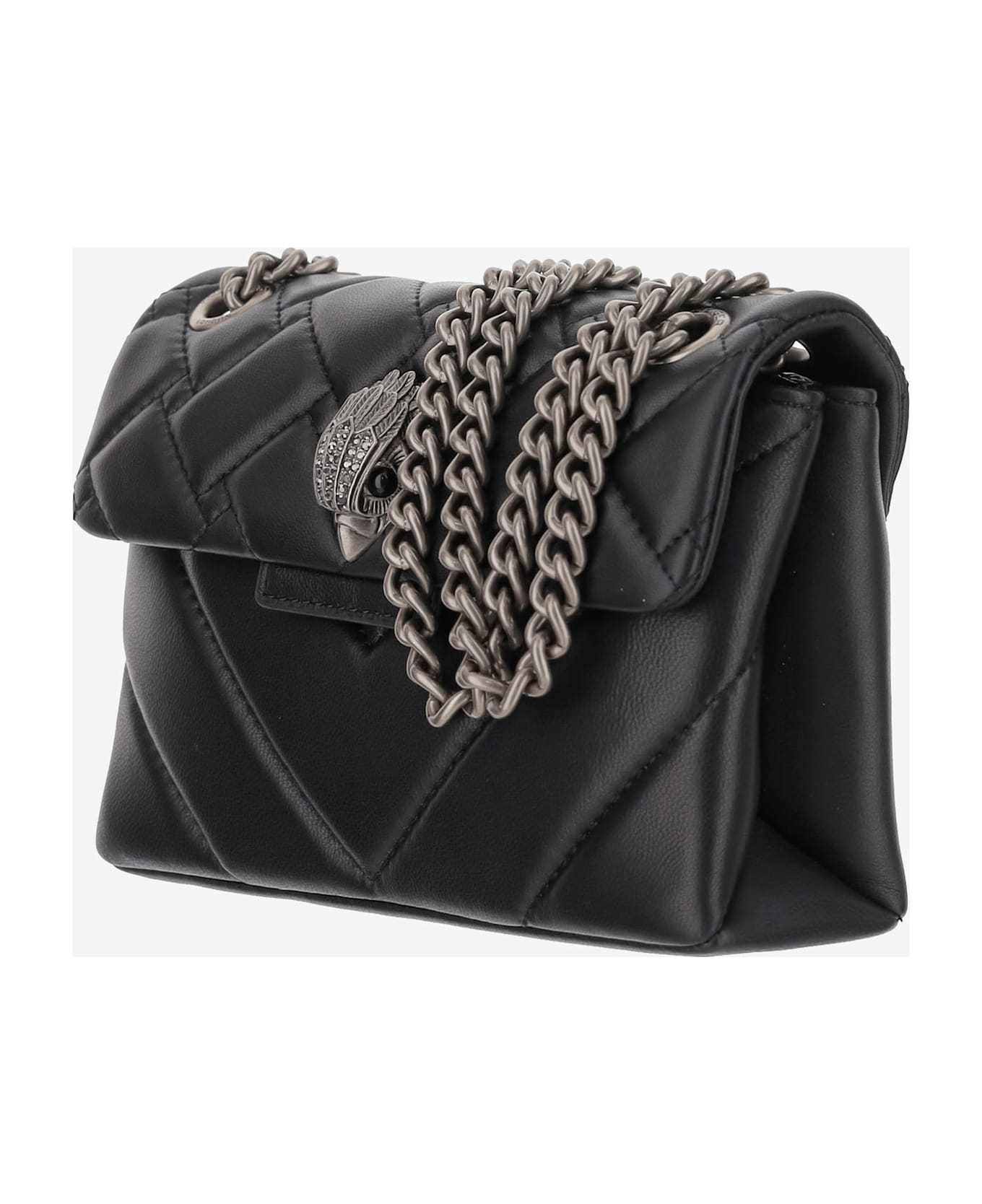 Kurt Geiger Leather Kensington Bag - Black