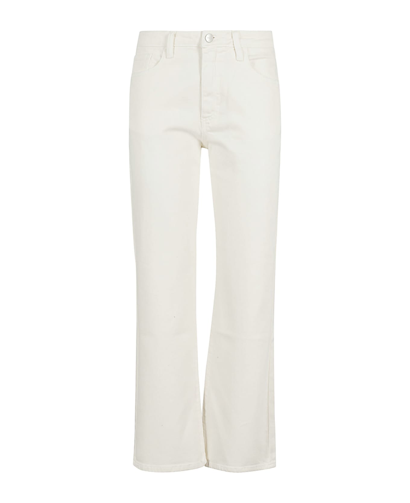Icon Denim Jeans - White Cream