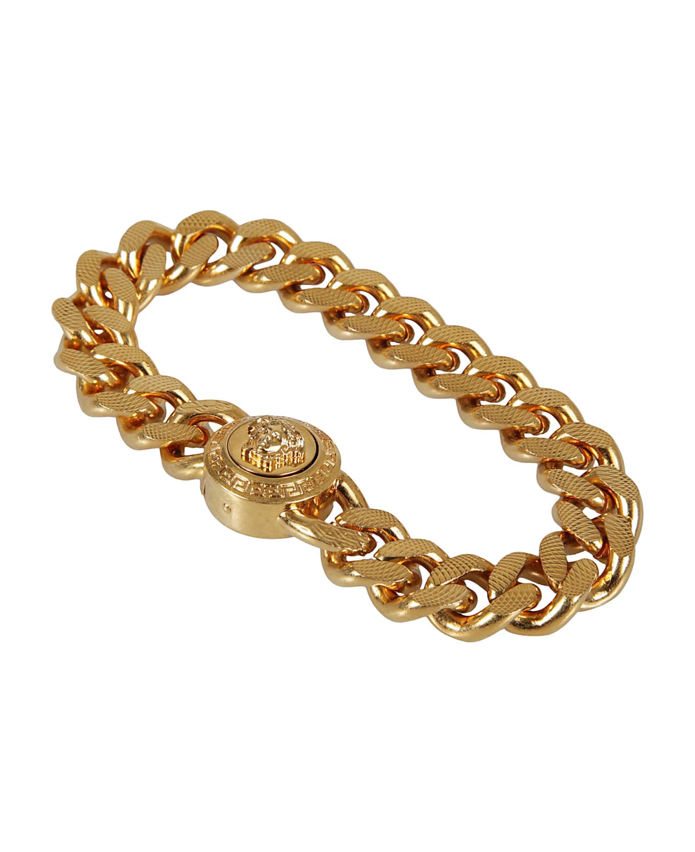 Versace Medusa Logo Chain Bracelet - Gold Tribute