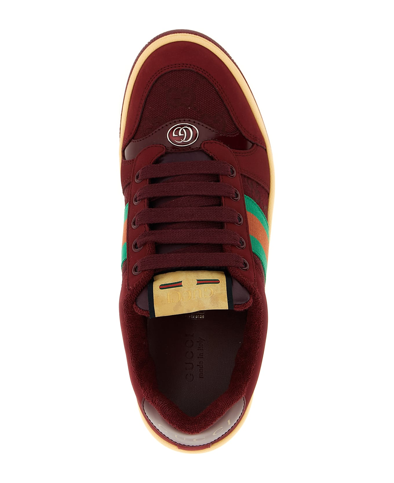 Gucci 'screener' Sneakers - Bordeaux